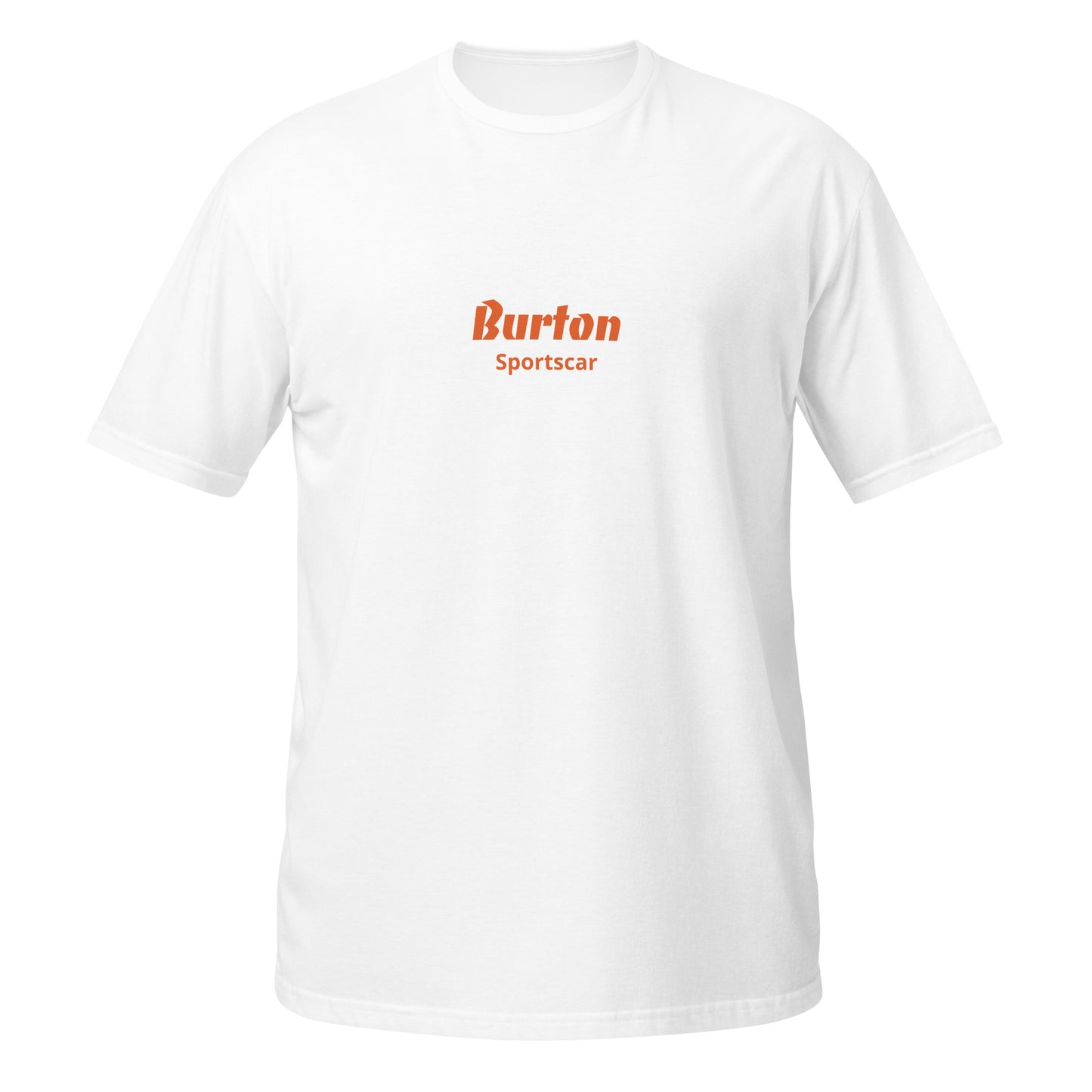 Burton Sportscar T-shirt Unisexe - Noir, Marine, Gris ou Blanc