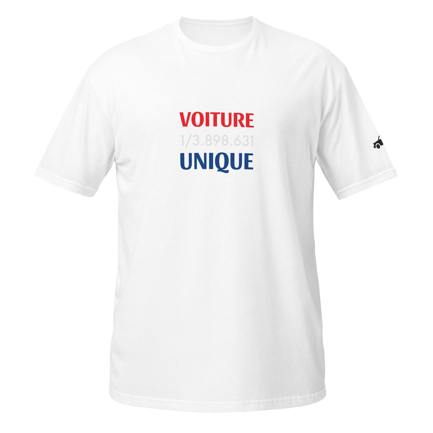 1/3.898.631 Voiture Unique Citroën 2cv T-shirt unisex - Black, Navy or White