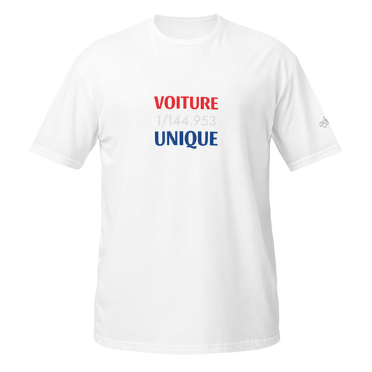 1/144.953 T-shirt Voiture Unique Citroën Méhari unisexe - Noir, Marine ou Blanc