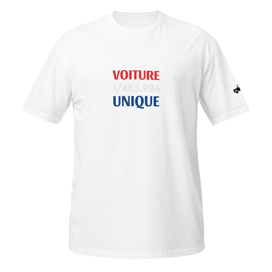 1/483.986 Voiture Unique Citroën Ami6 T-shirt uniseks - Zwart, Navy of Wit