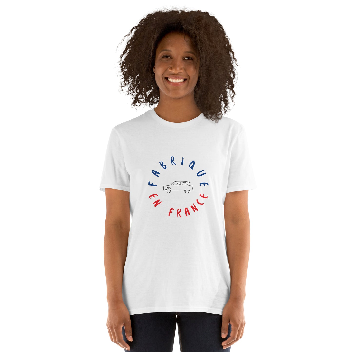 Fabriqué en France Citroën Ami6 Unisex T-shirt - White