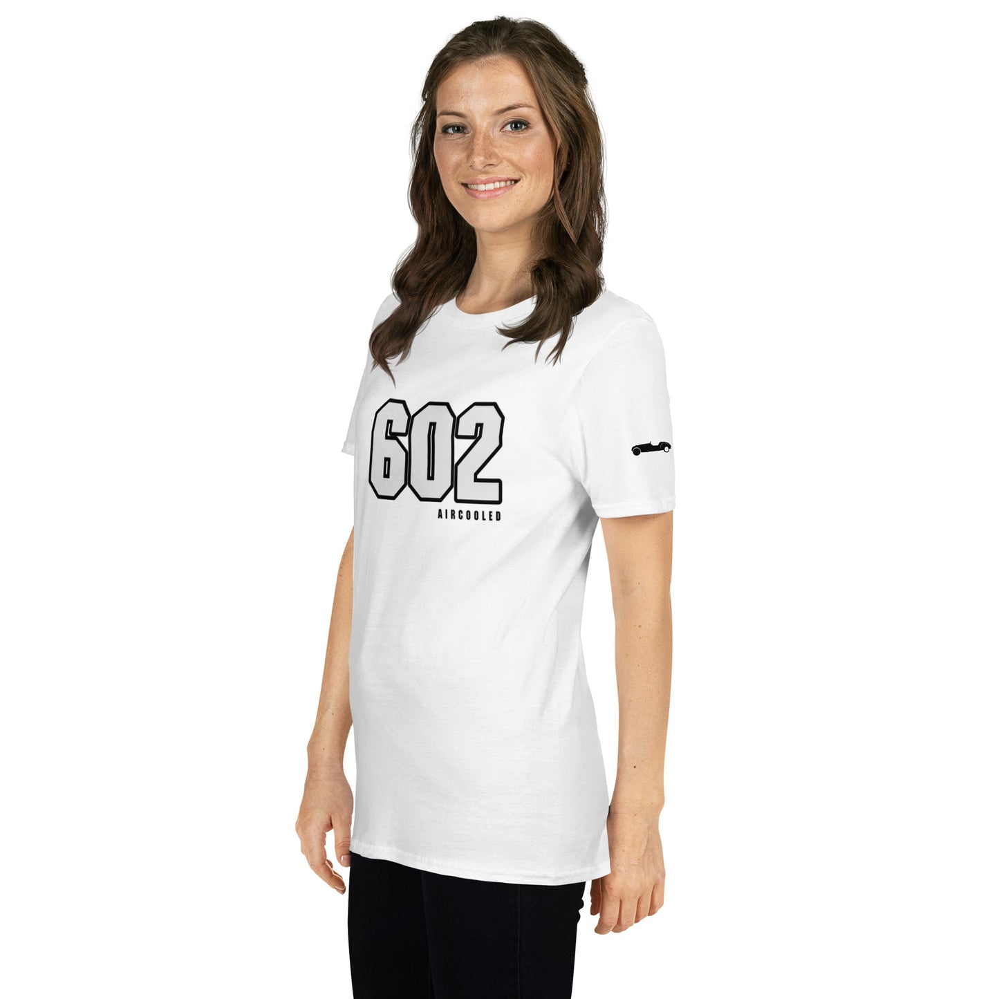 602cc Aircooled Burton Sportscar T-shirt Unisex - Gray or White