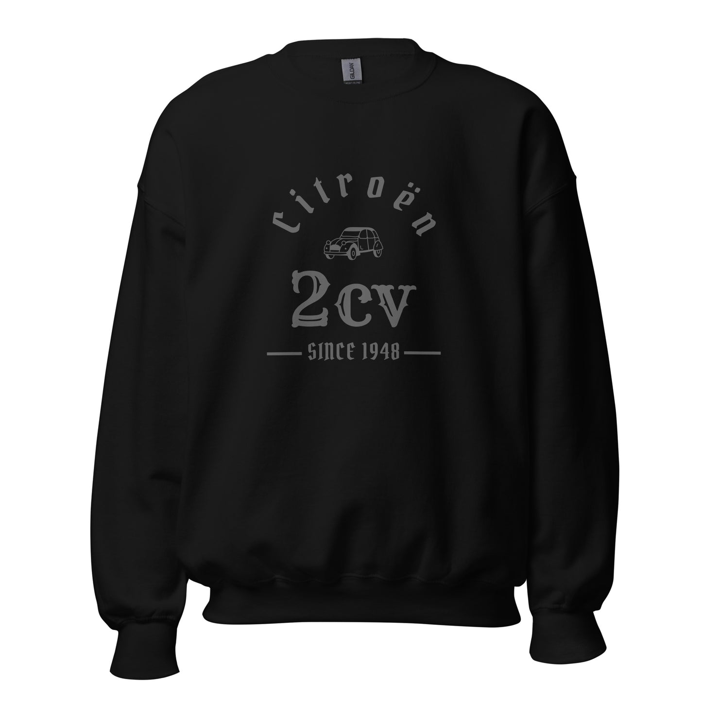 Citroën 2cv since 1948 sweatshirt Uniseks - Zwart, Grijs of Wit