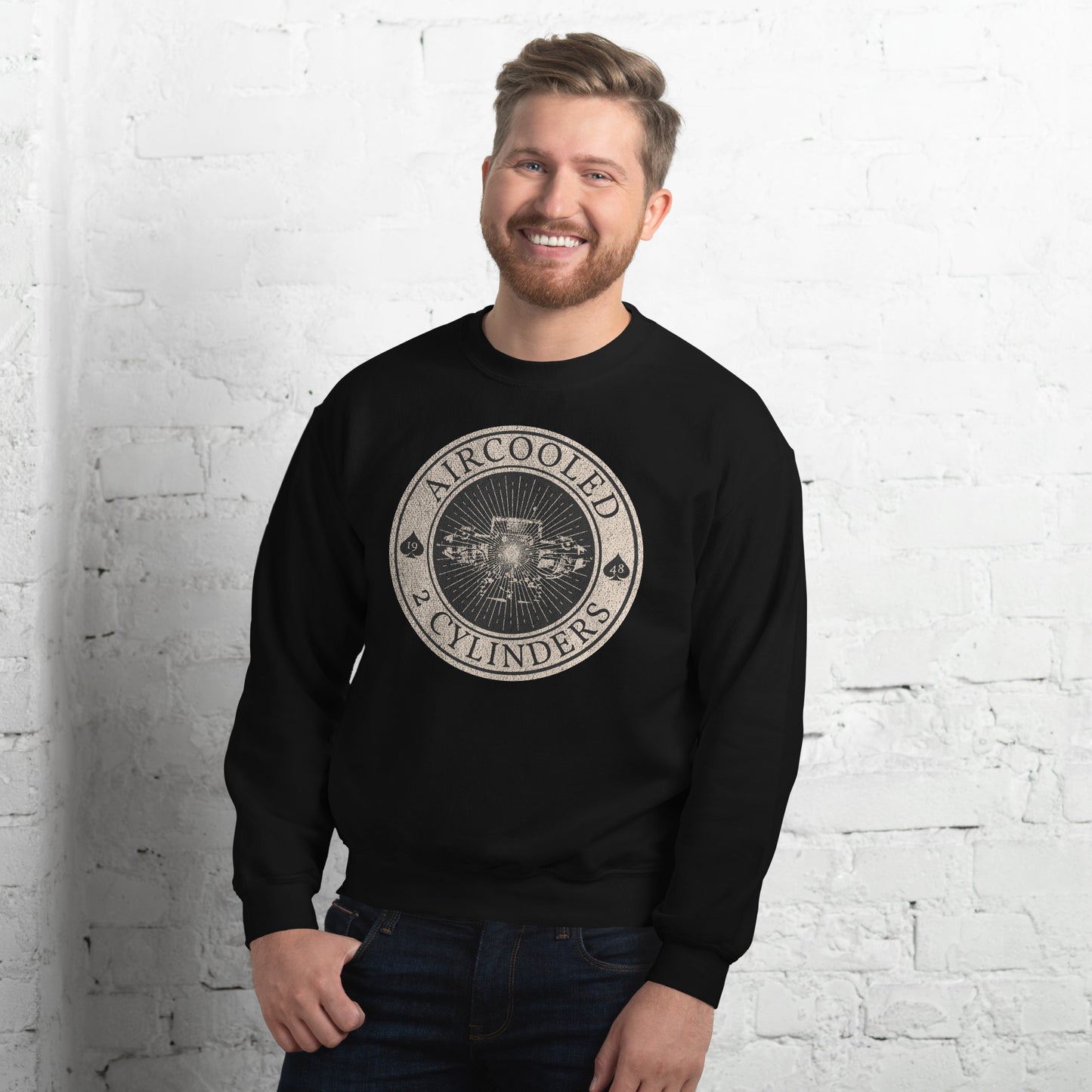 Aircooled Power – De iconische tweecilinder op je sweater!