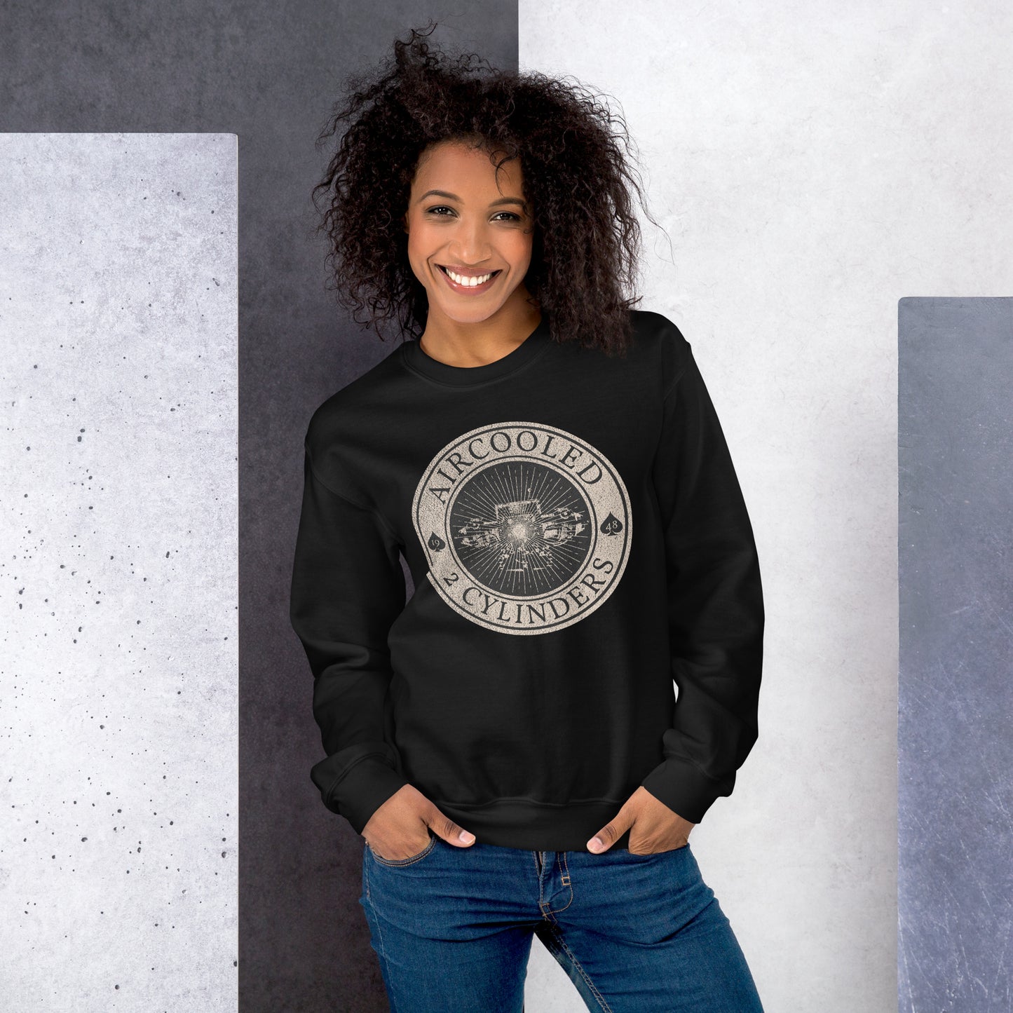 Aircooled Power – De iconische tweecilinder op je sweater!