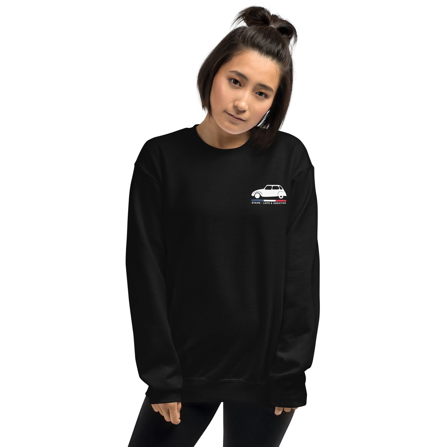 Sweatshirt “Dyane – Love & Addiction” | Ode aan een Franse klassieker