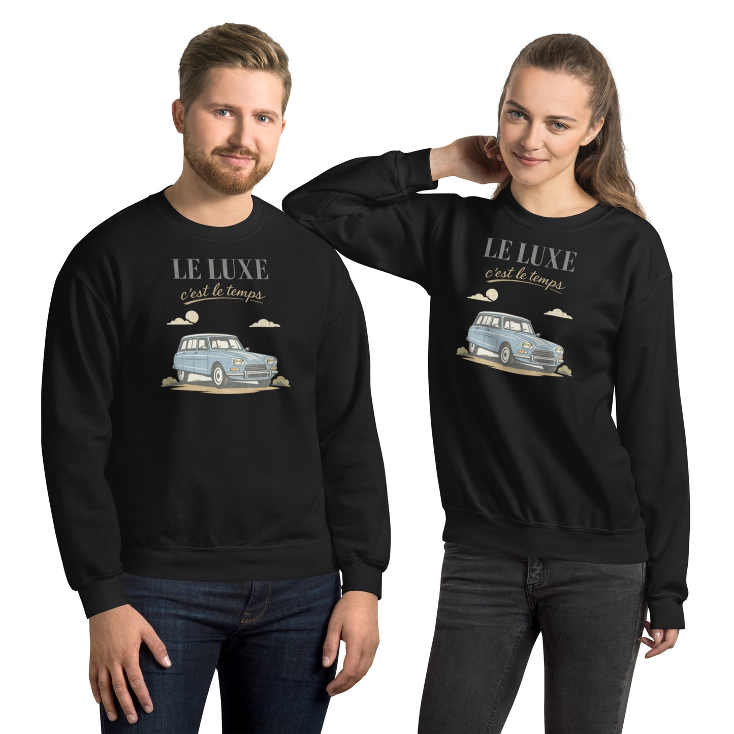 Le Luxe – Sweat-shirt Citroën Ami 8 | Nostalgie française et style intemporel