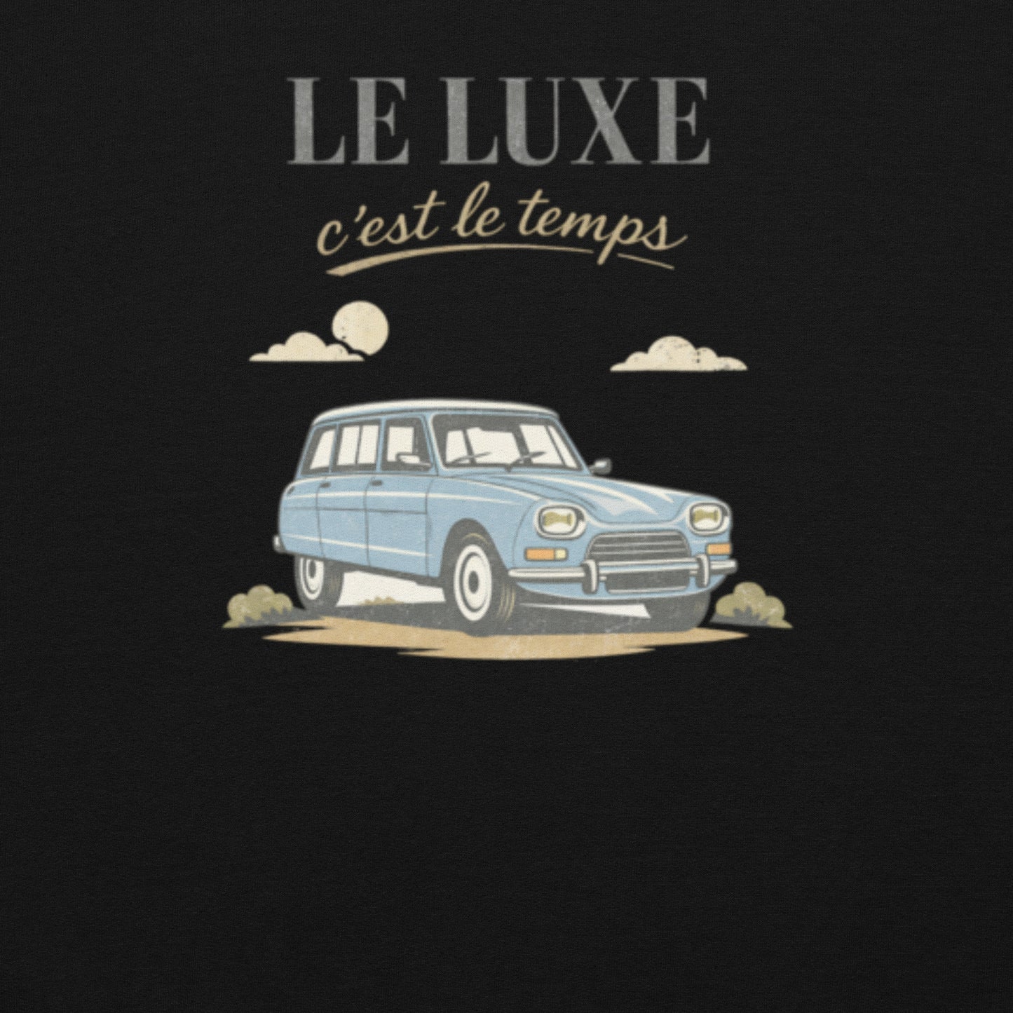 Le Luxe – Sweat-shirt Citroën Ami 8 | Nostalgie française et style intemporel