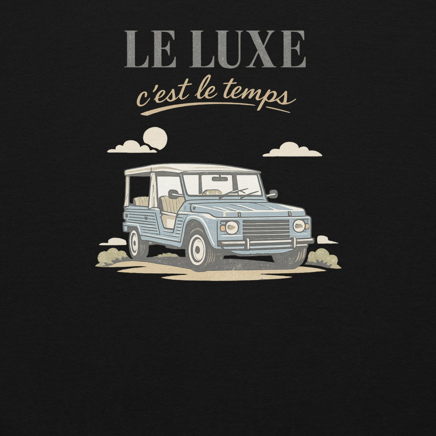 Le Luxe – Citroën Méhari Sweatshirt | Vrijheid in Iconische Franse Stijl