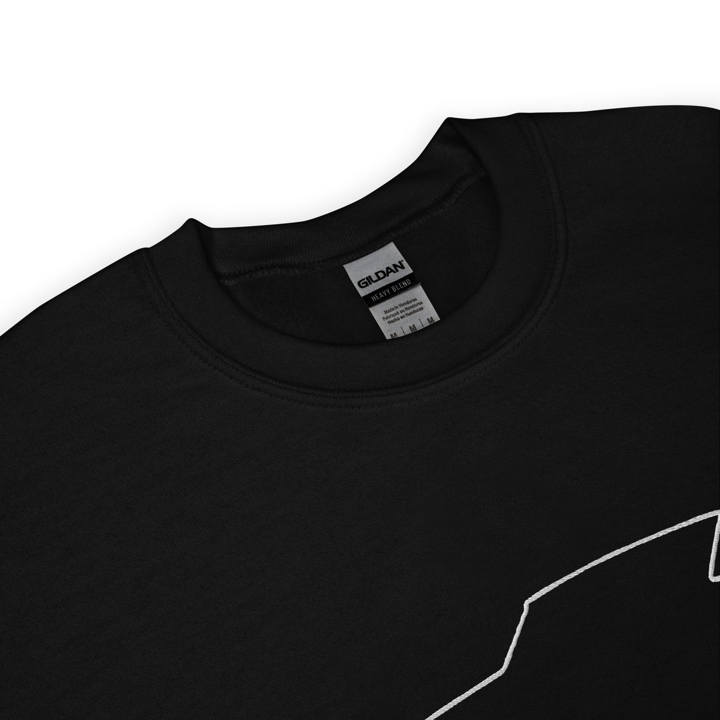 Silhouette Sweatshirt – Citroën Ami 6 Lijnkunst | Minimalistisch, Tijdloos & Warm
