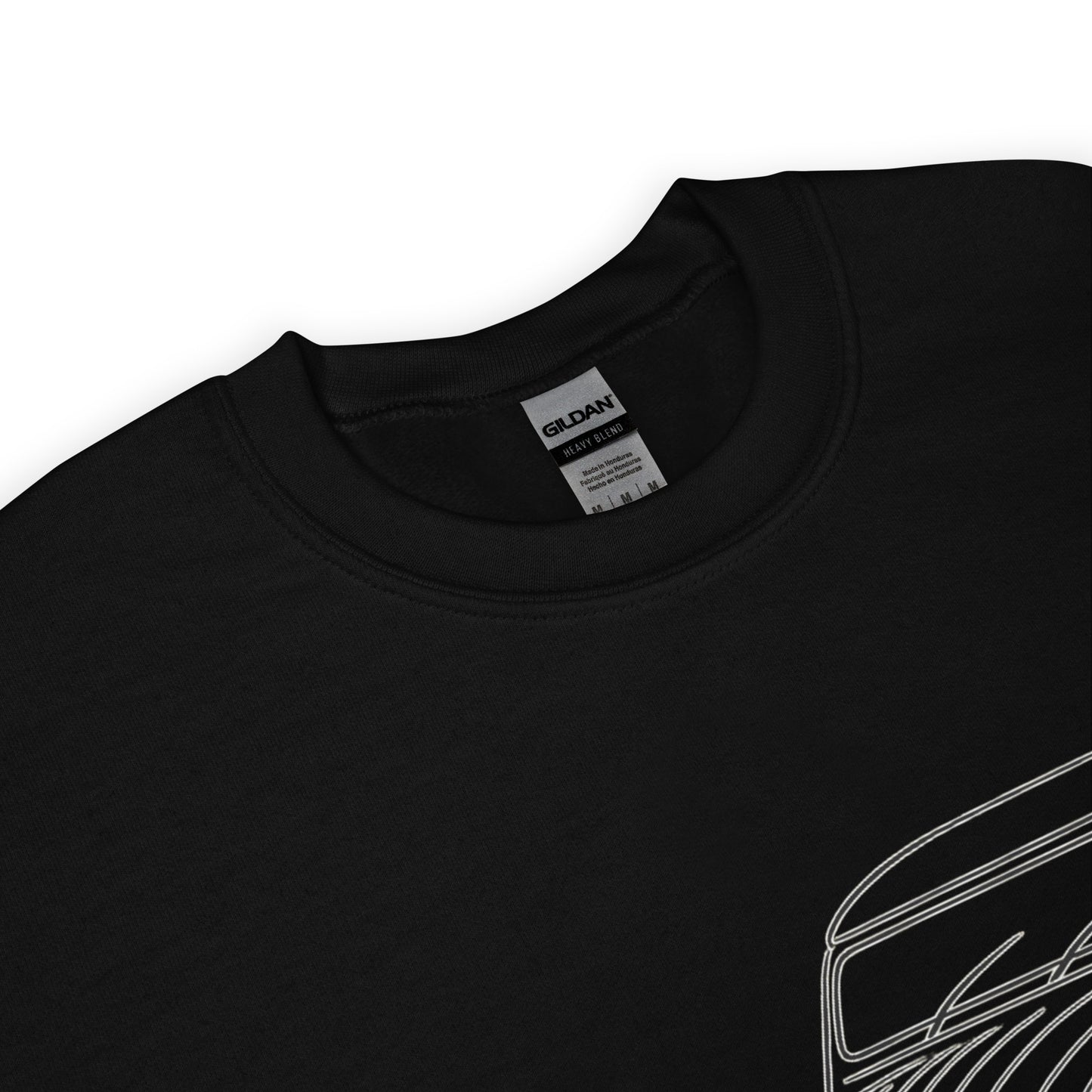 Citroën 2CV Sweatshirt – Minimalist Line Art of the Legendary 2cv