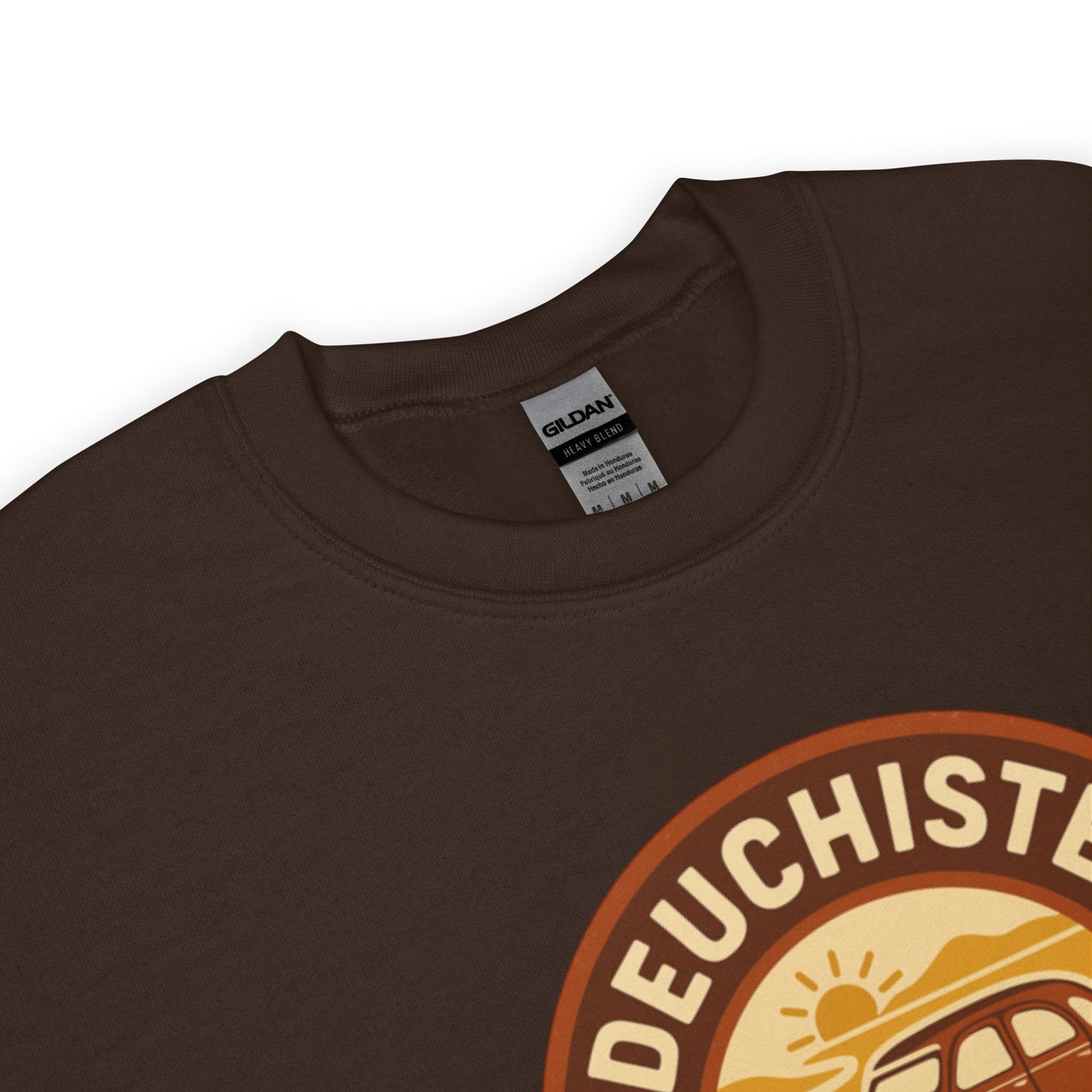 Sweater “Deuchiste Pur Jus” – Warme vibes, koel design