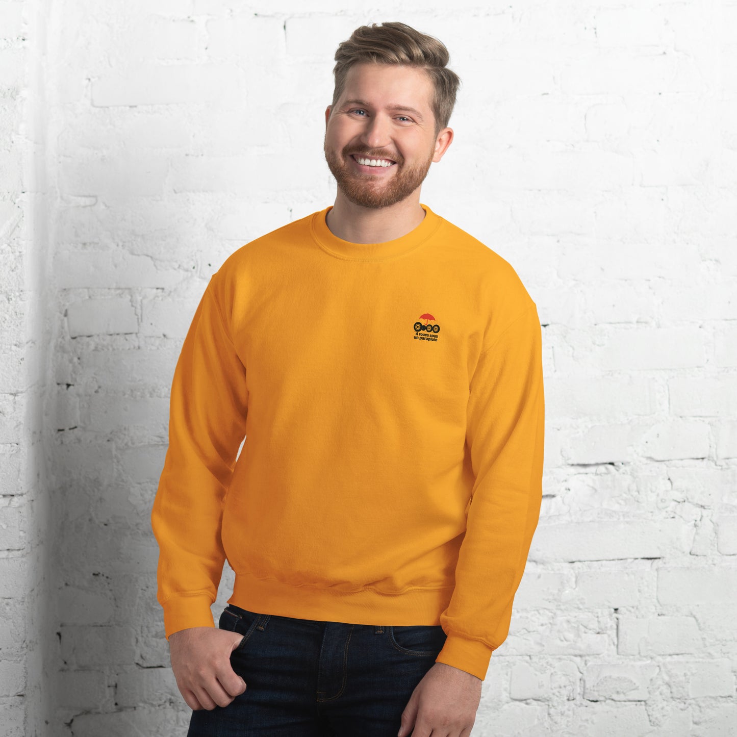 Sweat-shirt 4 Roues Sous Un Parapluie – Chaud, doux et toujours prêt pour l'aventure
