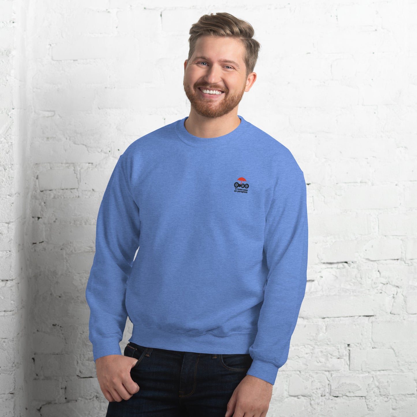 Sweat-shirt 4 Roues Sous Un Parapluie – Chaud, doux et toujours prêt pour l'aventure