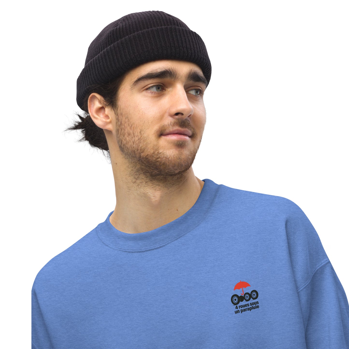Sweat-shirt 4 Roues Sous Un Parapluie – Chaud, doux et toujours prêt pour l'aventure