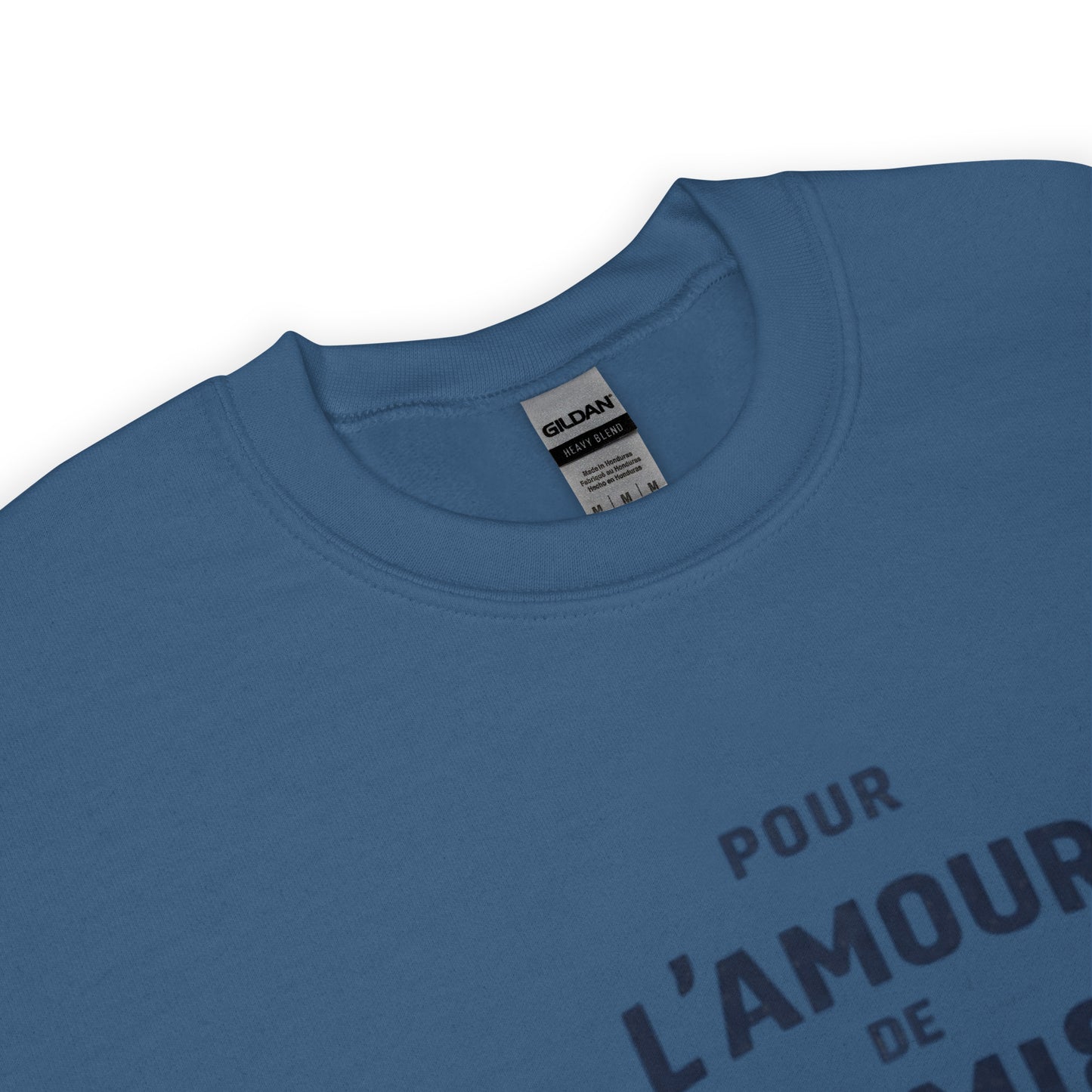 Sweat-shirt Citroën AMI8 « Pour L’Amour de l’AMI8 » – Sweatshirt unisexe avec imprimé typographique
