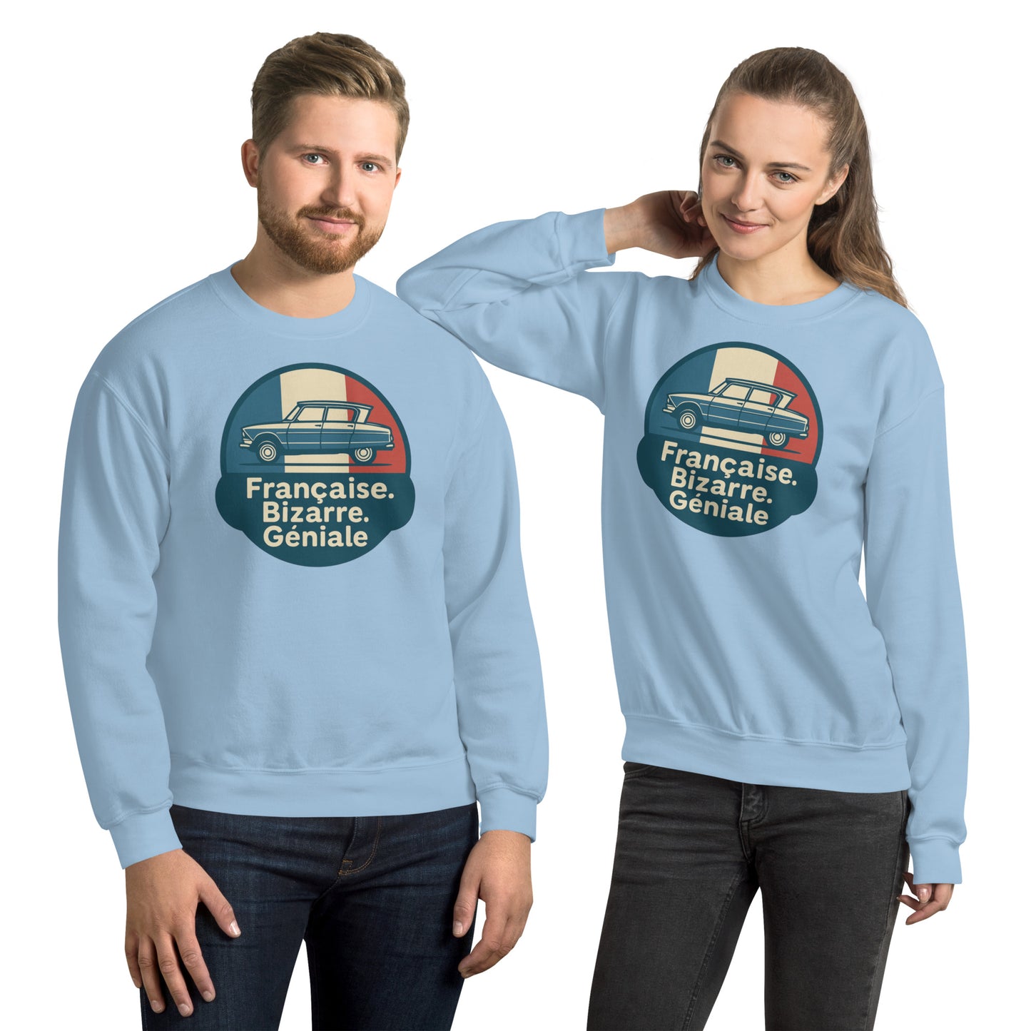 🧥 Française. Bizarre. Géniale. – Ami 6 Retro Sweatshirt met Franse flair
