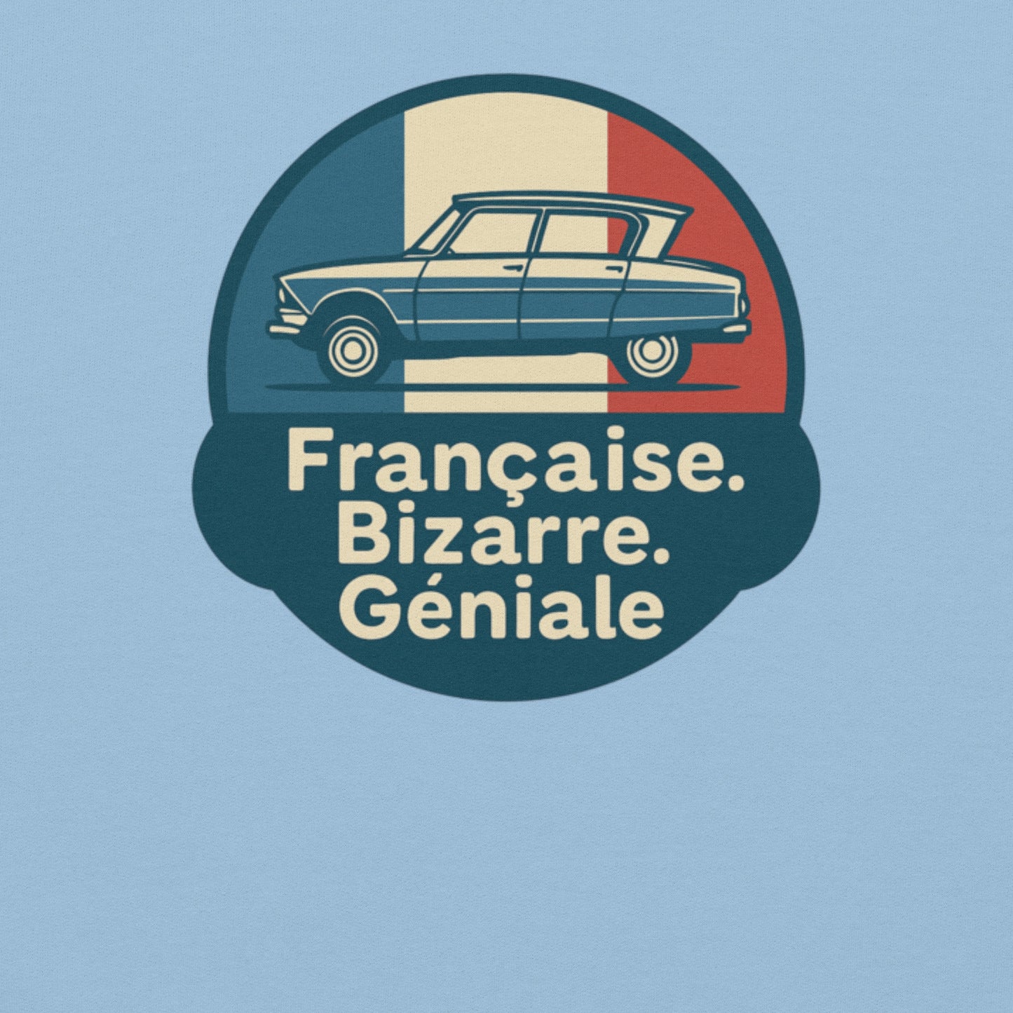 🧥 Française. Bizarre. Géniale. – Ami 6 Retro Sweatshirt met Franse flair