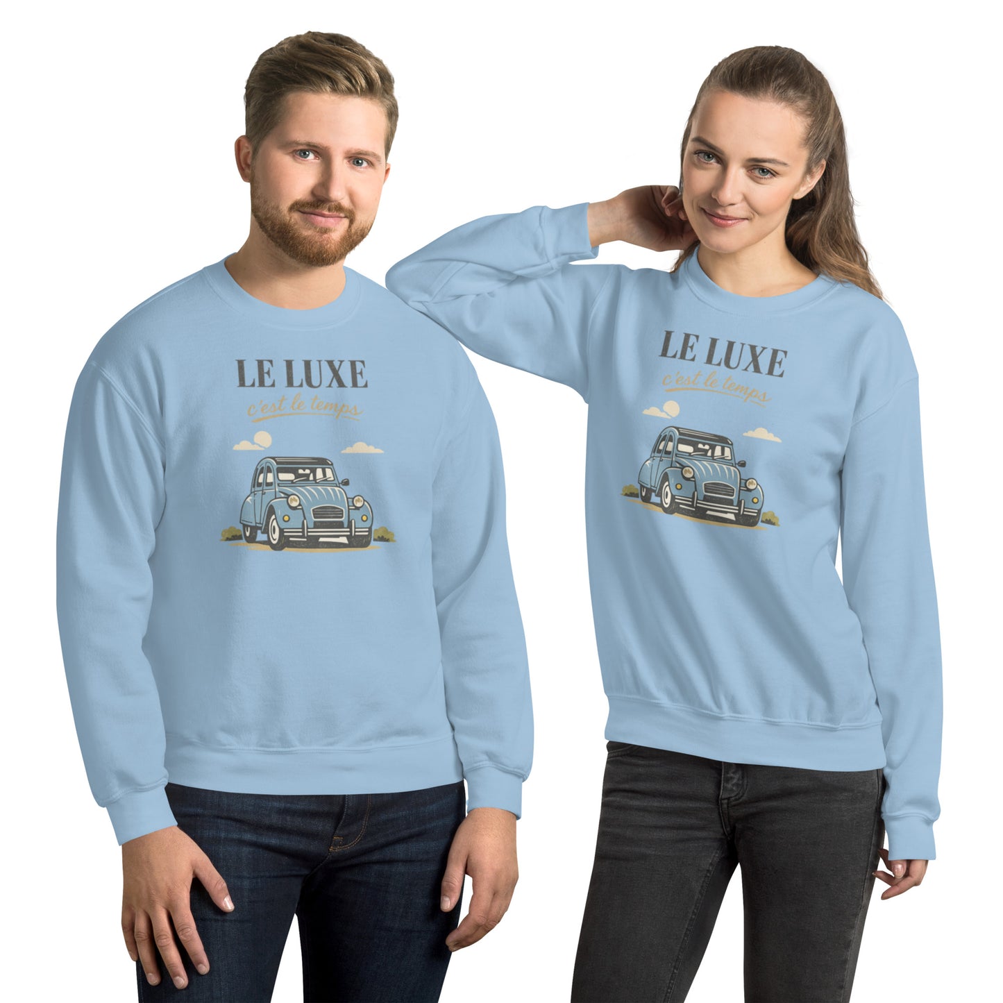Le Luxe – Sweat-shirt Citroën 2CV | Classe française intemporelle