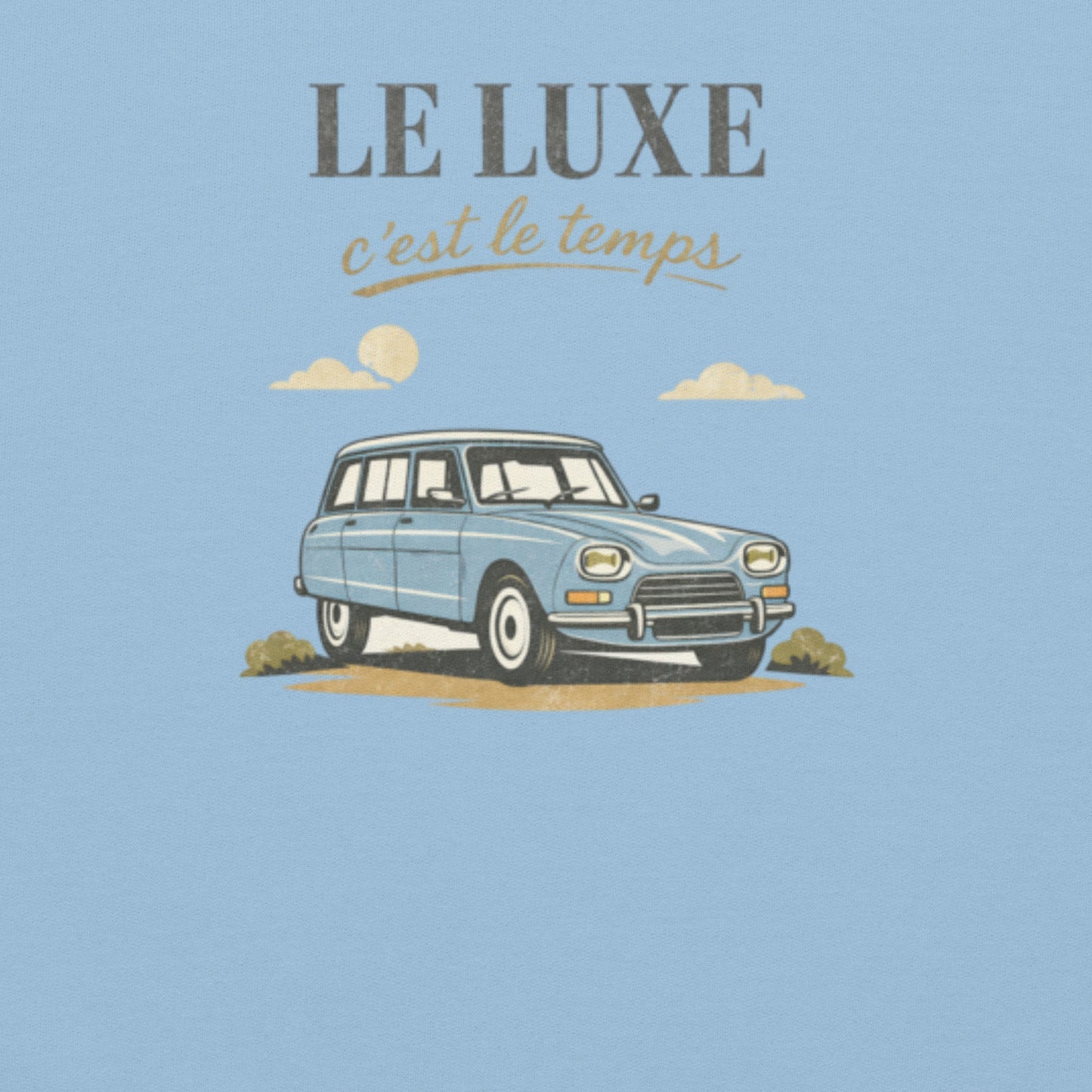 Le Luxe – Sweat-shirt Citroën Ami 8 | Nostalgie française et style intemporel