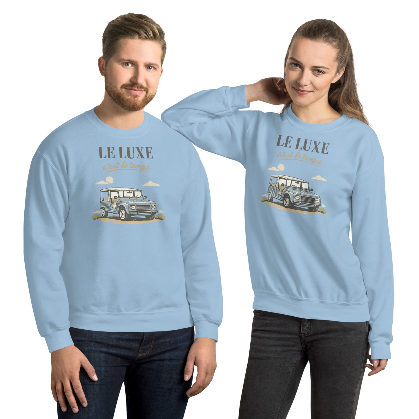 Le Luxe – Citroën Méhari Sweatshirt | Vrijheid in Iconische Franse Stijl