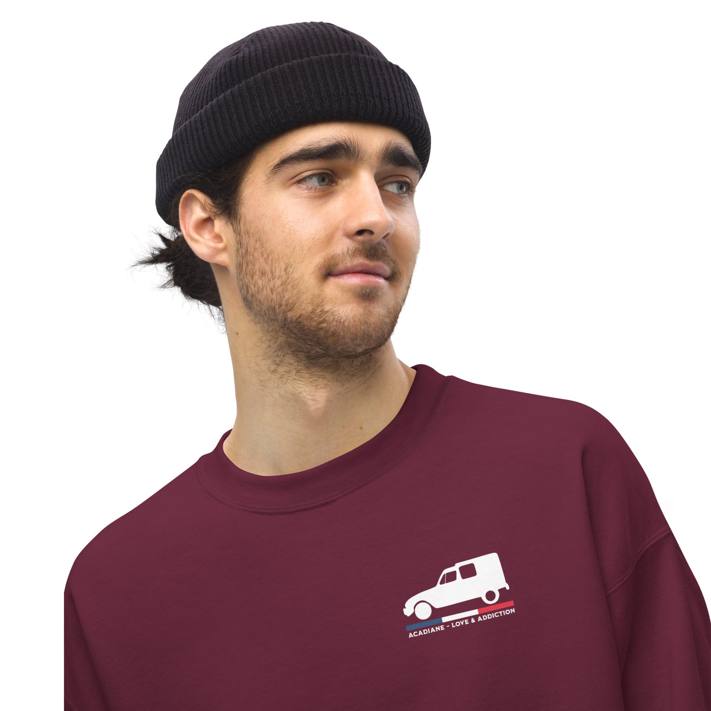 🧥 Sweatshirt “Acadiane – Love & Addiction” | Warm & Iconisch