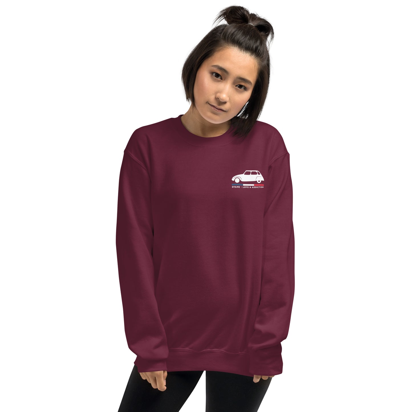 Sweatshirt “Dyane – Love & Addiction” | Ode aan een Franse klassieker