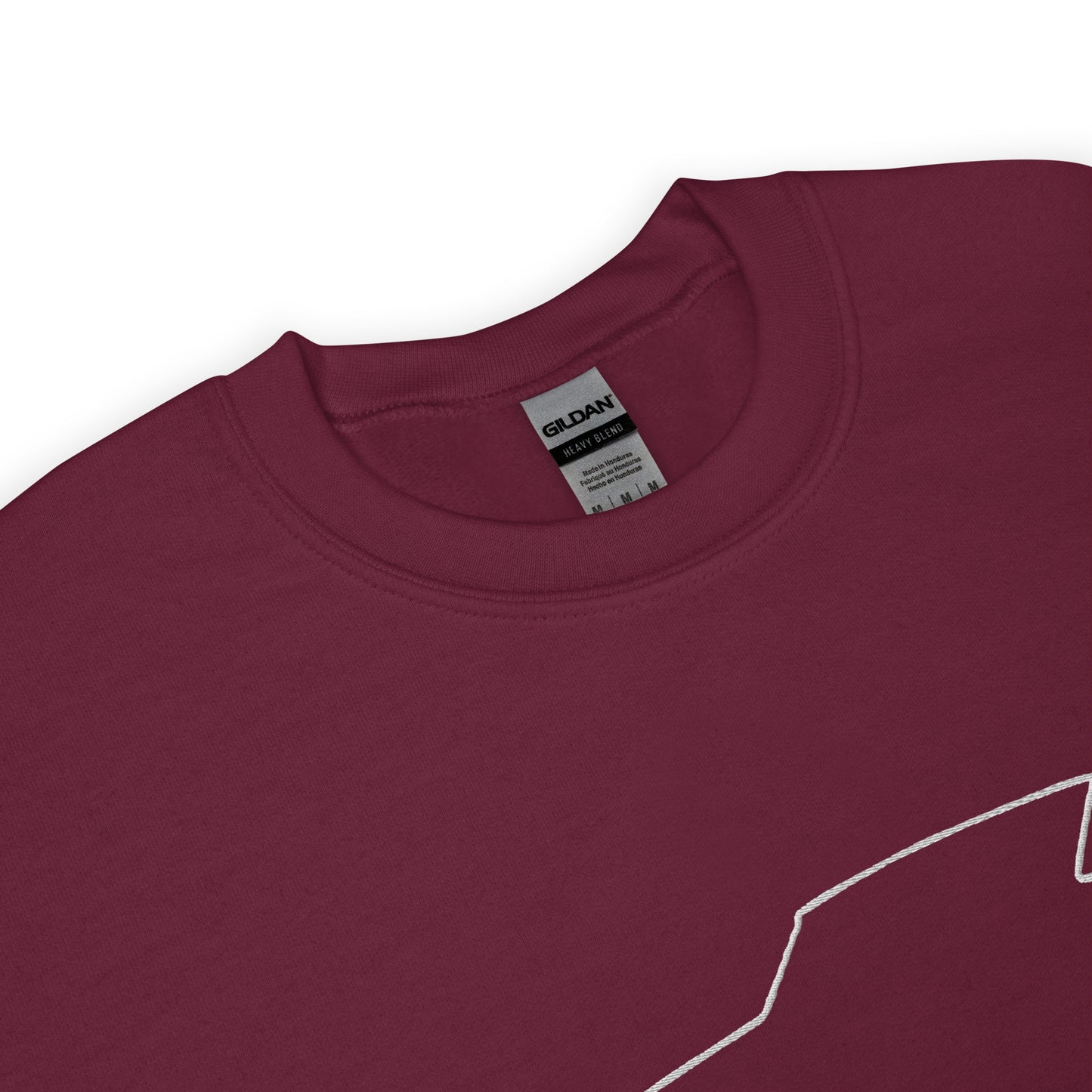 Silhouette Sweatshirt – Citroën Ami 6 Lijnkunst | Minimalistisch, Tijdloos & Warm