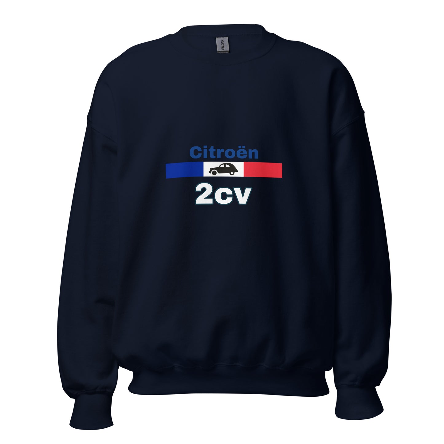 France Citroën 2cv sweater Uniseks - Navy, Grijs of Wit