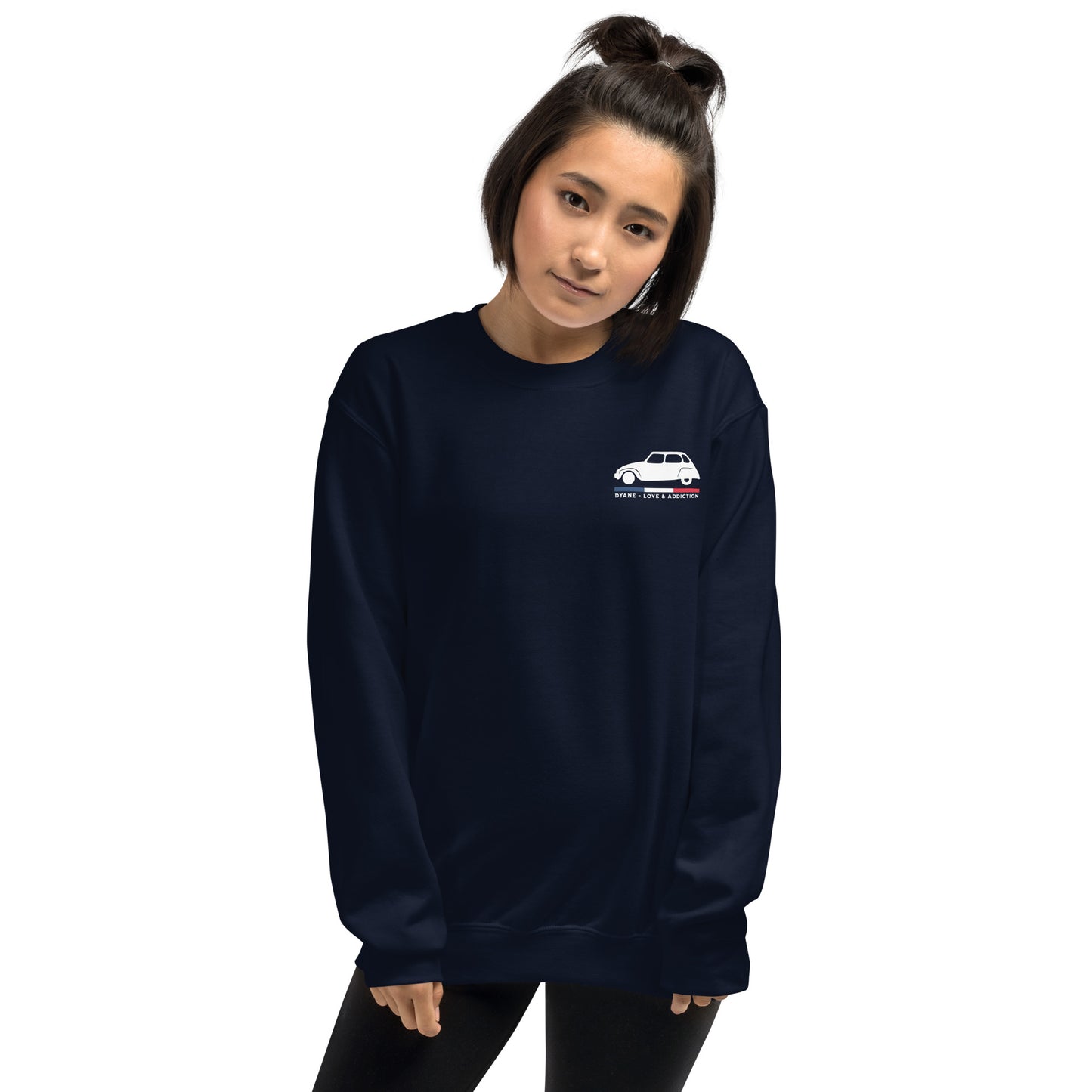 Sweatshirt “Dyane – Love & Addiction” | Ode aan een Franse klassieker