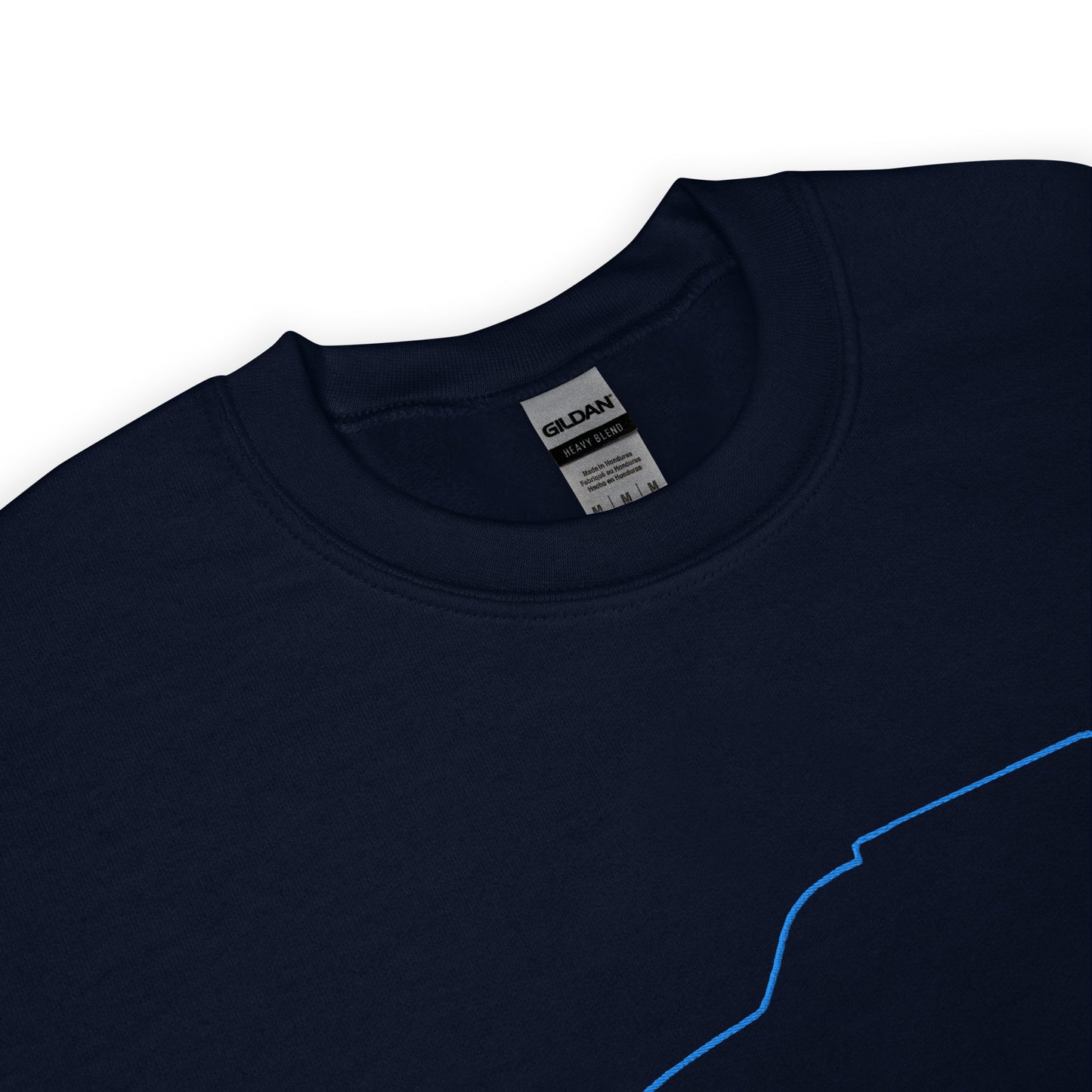 Silhouette Sweatshirt – Citroën Acadiane Lijnkunst | Minimalistisch, Stijlvol & Warm