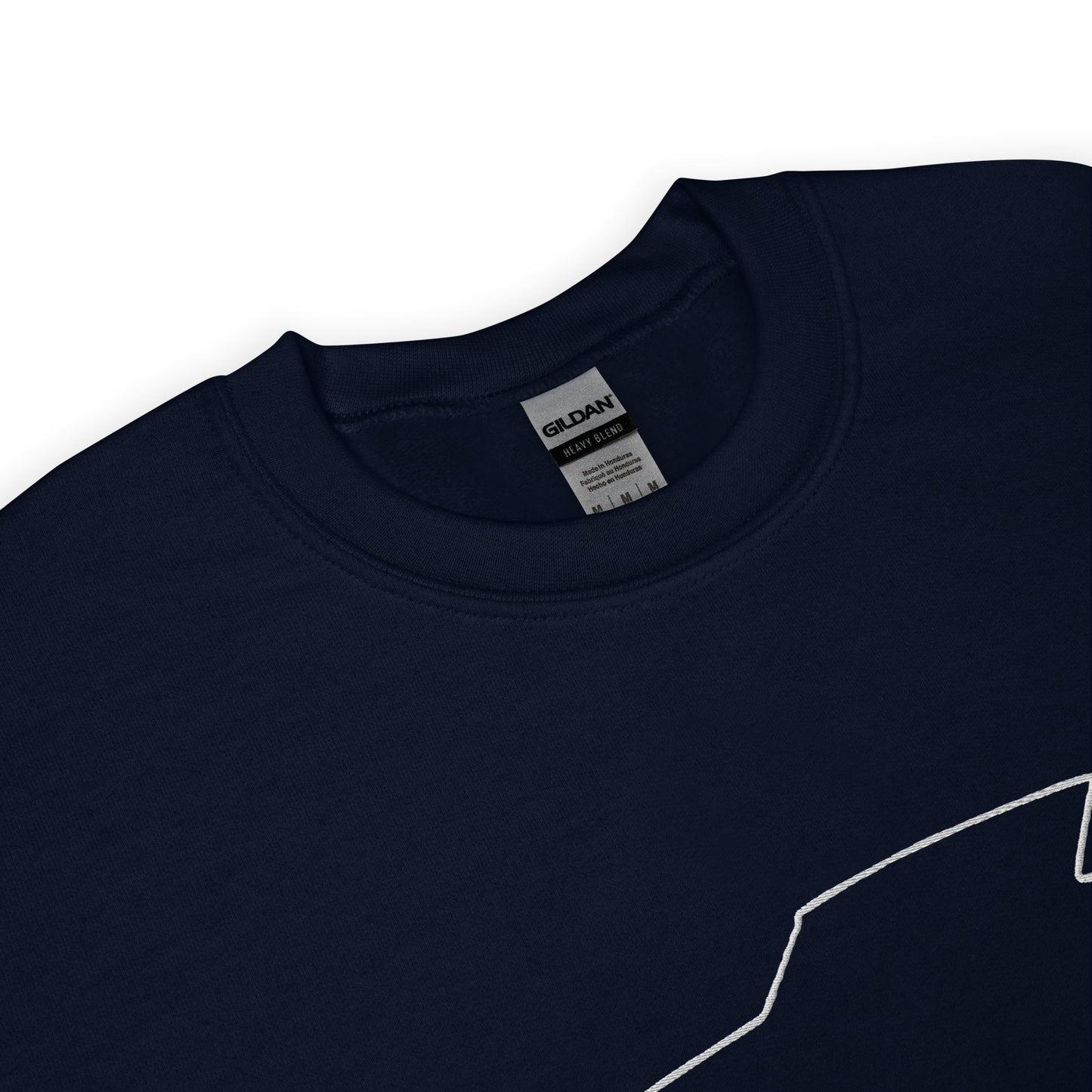 Silhouette Sweatshirt – Citroën Ami 6 Lijnkunst | Minimalistisch, Tijdloos & Warm