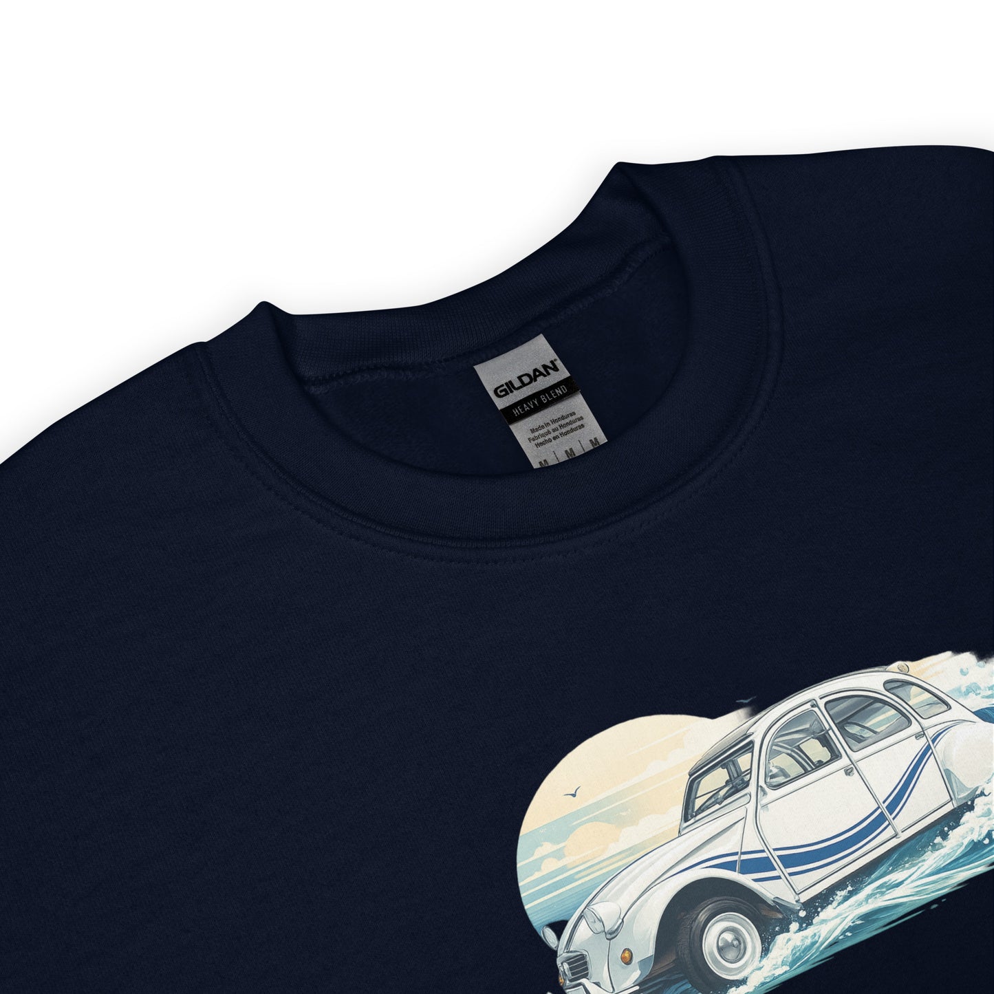 Citroën 2CV France 3 Sweatshirt – Maritime Illustration in Motion | Specials Collection