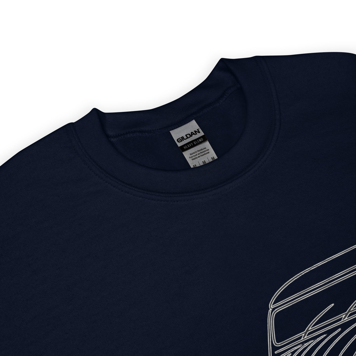 Citroën 2CV Sweatshirt – Minimalist Line Art of the Legendary 2cv