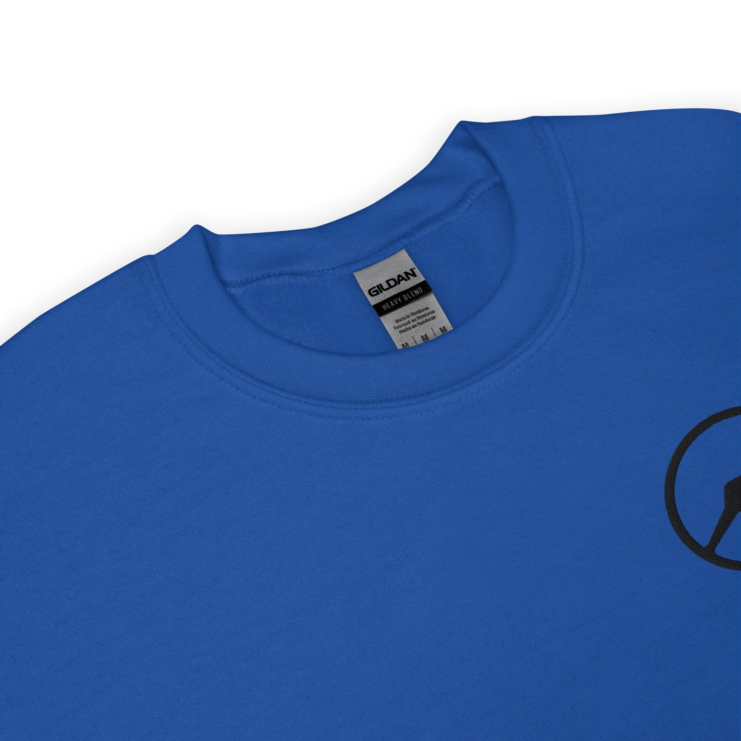 Unisex Sweatshirt with Embroidered Citroën A-type Steering Wheel – Warm & Timeless Design