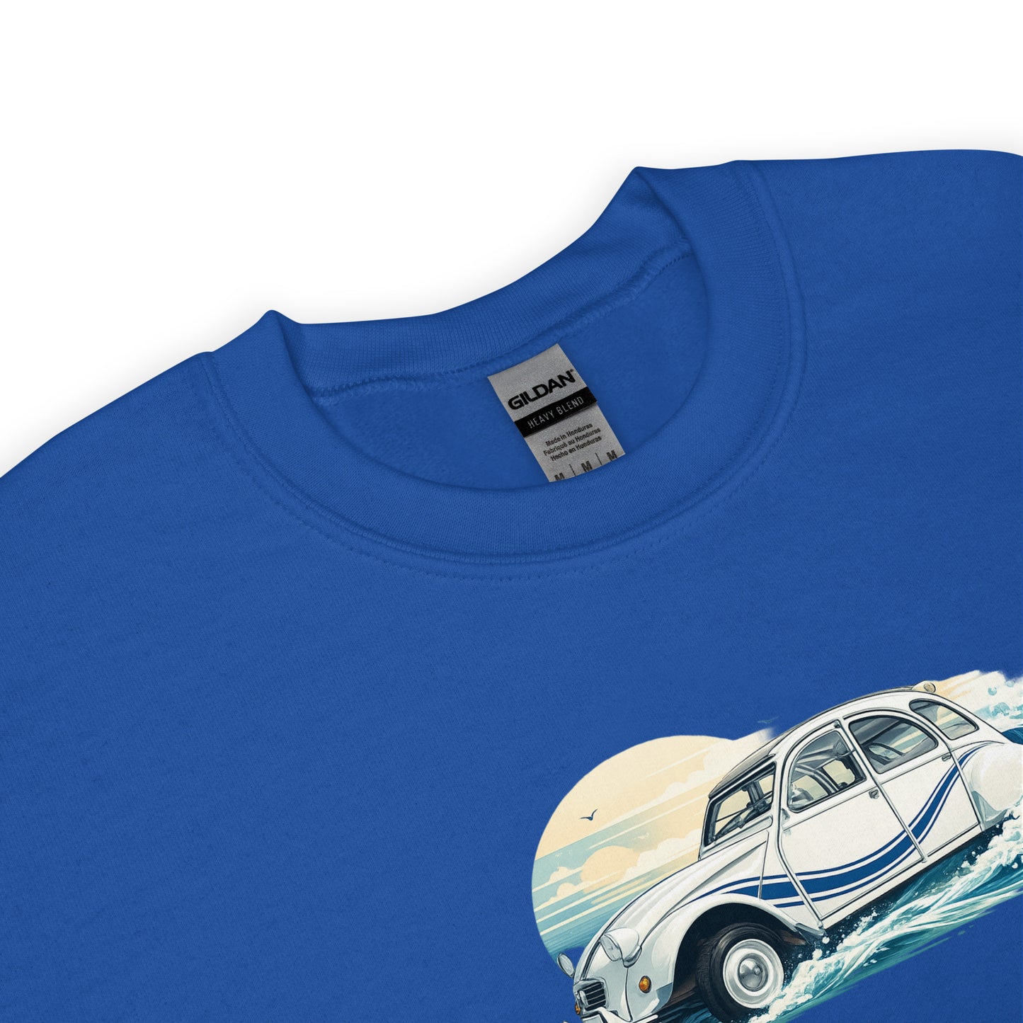 Citroën 2CV France 3 Sweatshirt – Maritime Illustration in Motion | Specials Collection