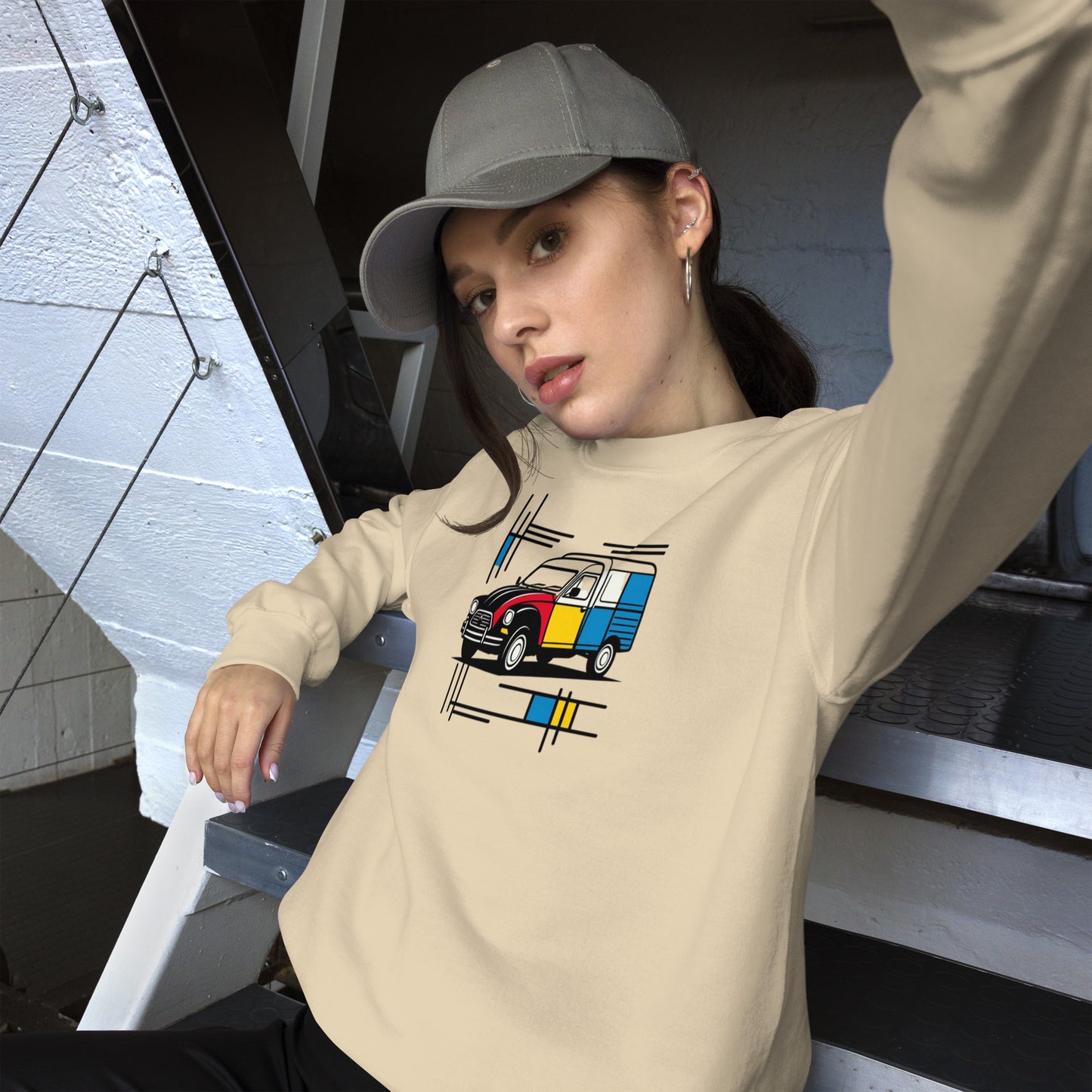 Mondrian Collection Sweatshirt – Acadiane Edition