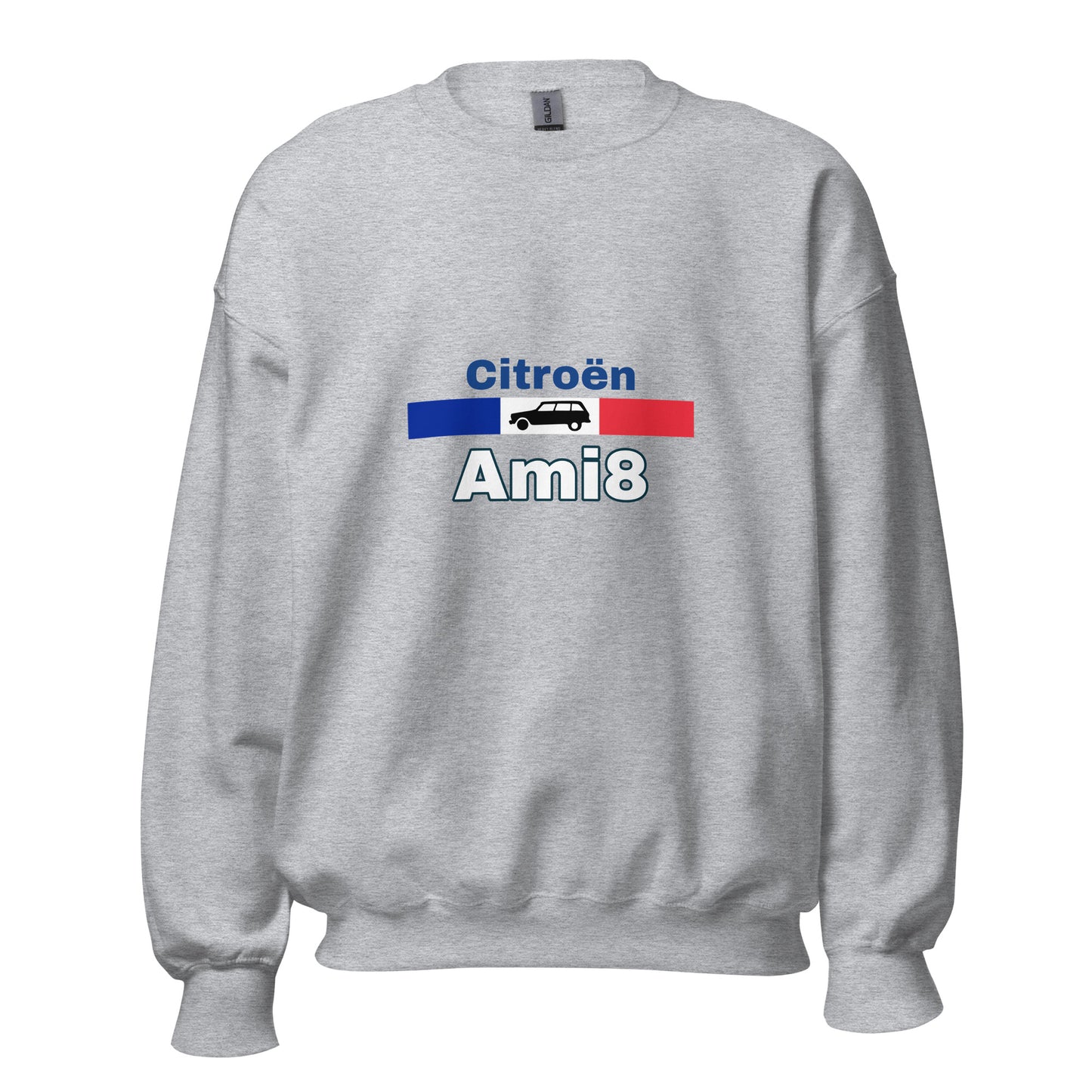 Pull France Citroën Ami8 Unisexe - Marine, Gris ou Blanc