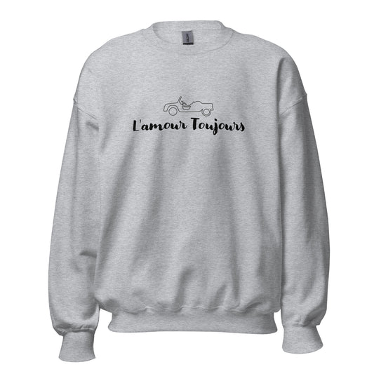 L'amour Toujours Citroën Méhari Sweatshirt Uniseks - Grijs of Wit