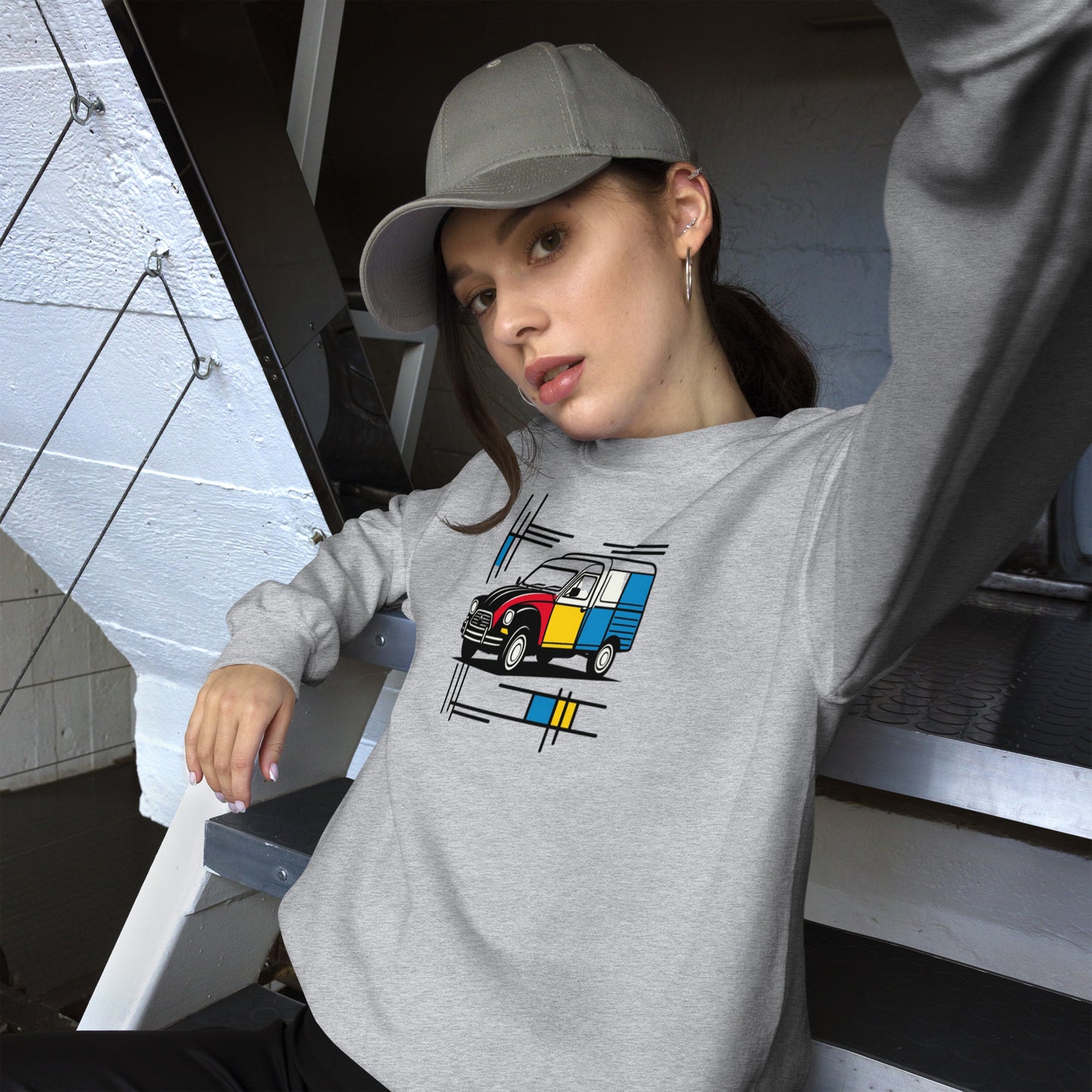 Mondrian Collection Sweatshirt – Acadiane Edition