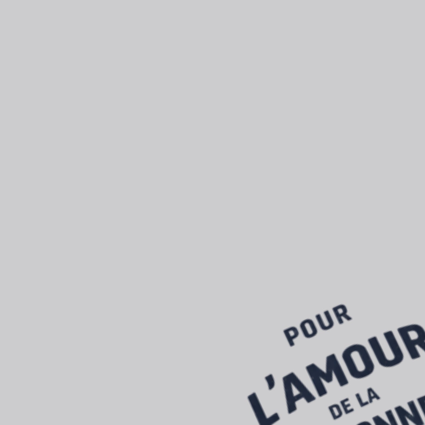 Sweat-shirt Citroën 2CV Fourgonnette « Pour L’Amour de la Fourgonnette » – Col Rond Unisexe avec Imprimé Typographique