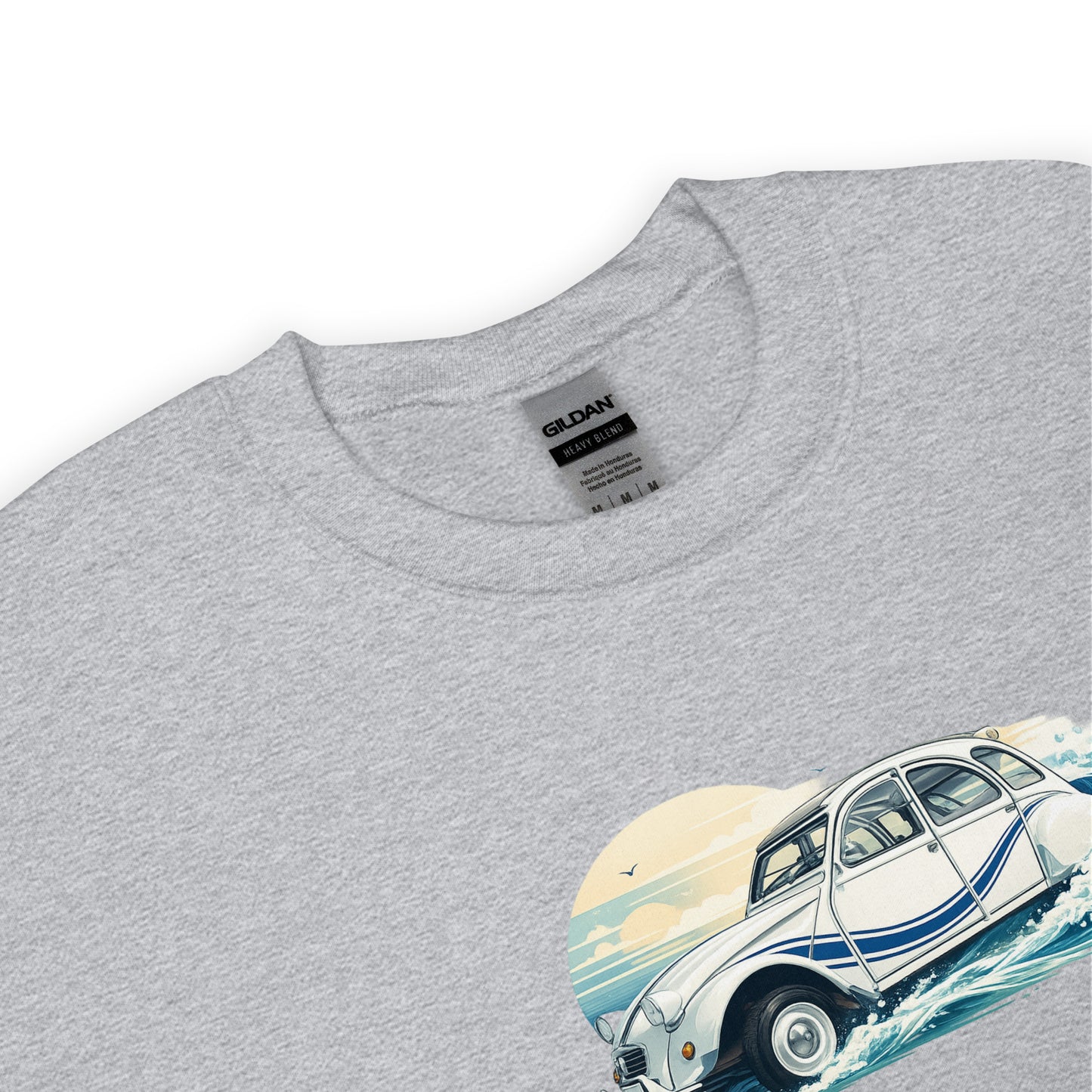 Citroën 2CV France 3 Sweatshirt – Maritime Illustration in Motion | Specials Collection