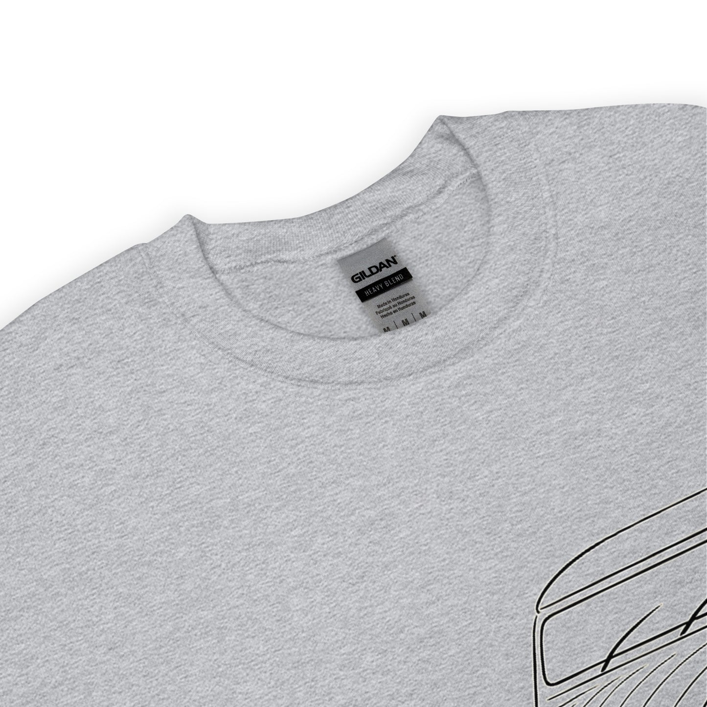 Citroën 2CV Sweatshirt – Minimalist Line Art of the Legendary 2cv