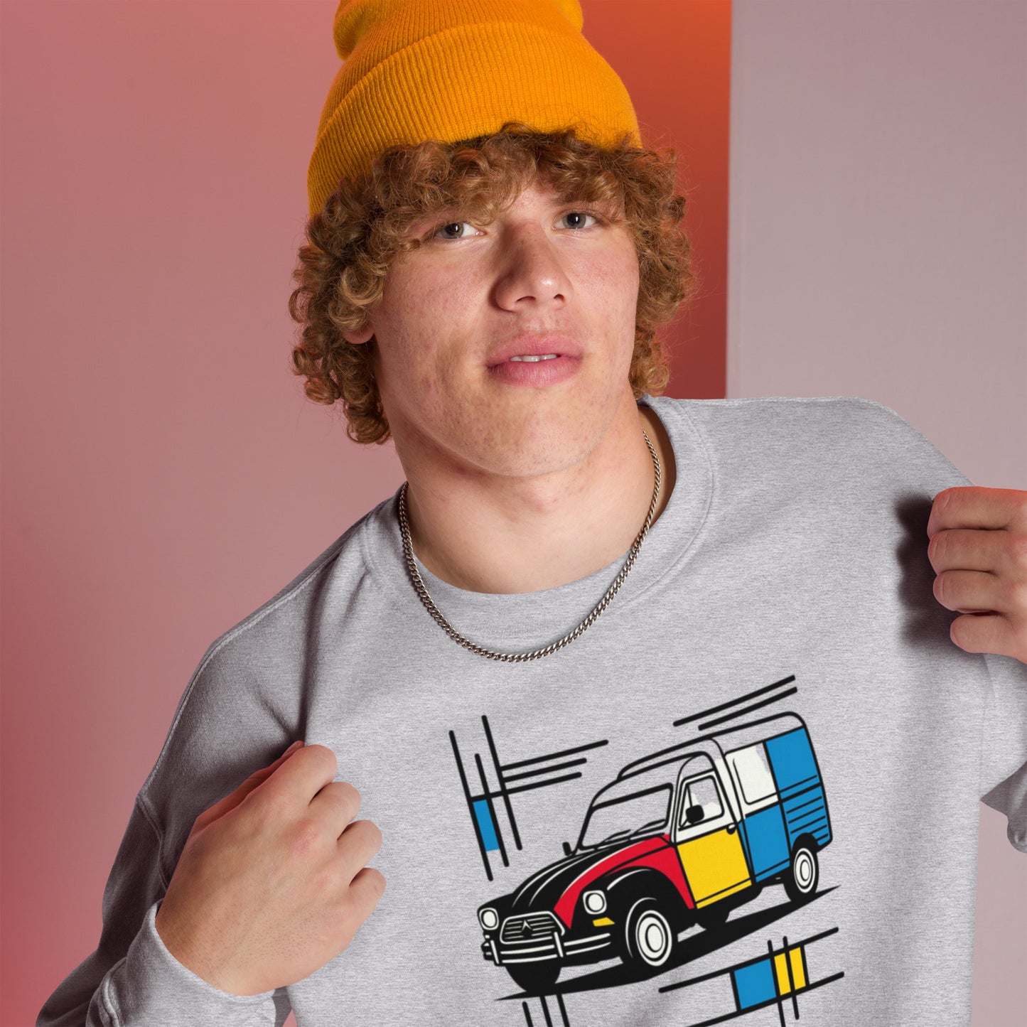 Mondrian Collection Sweatshirt – Acadiane Edition
