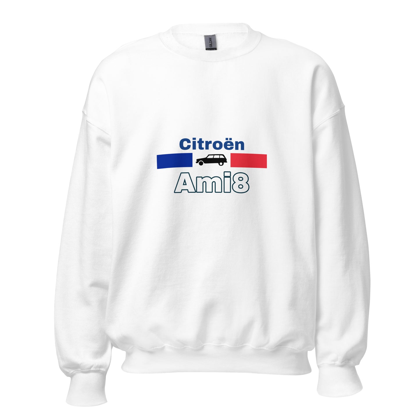 France Citroën Ami8 sweater Uniseks - Navy, Grijs of Wit