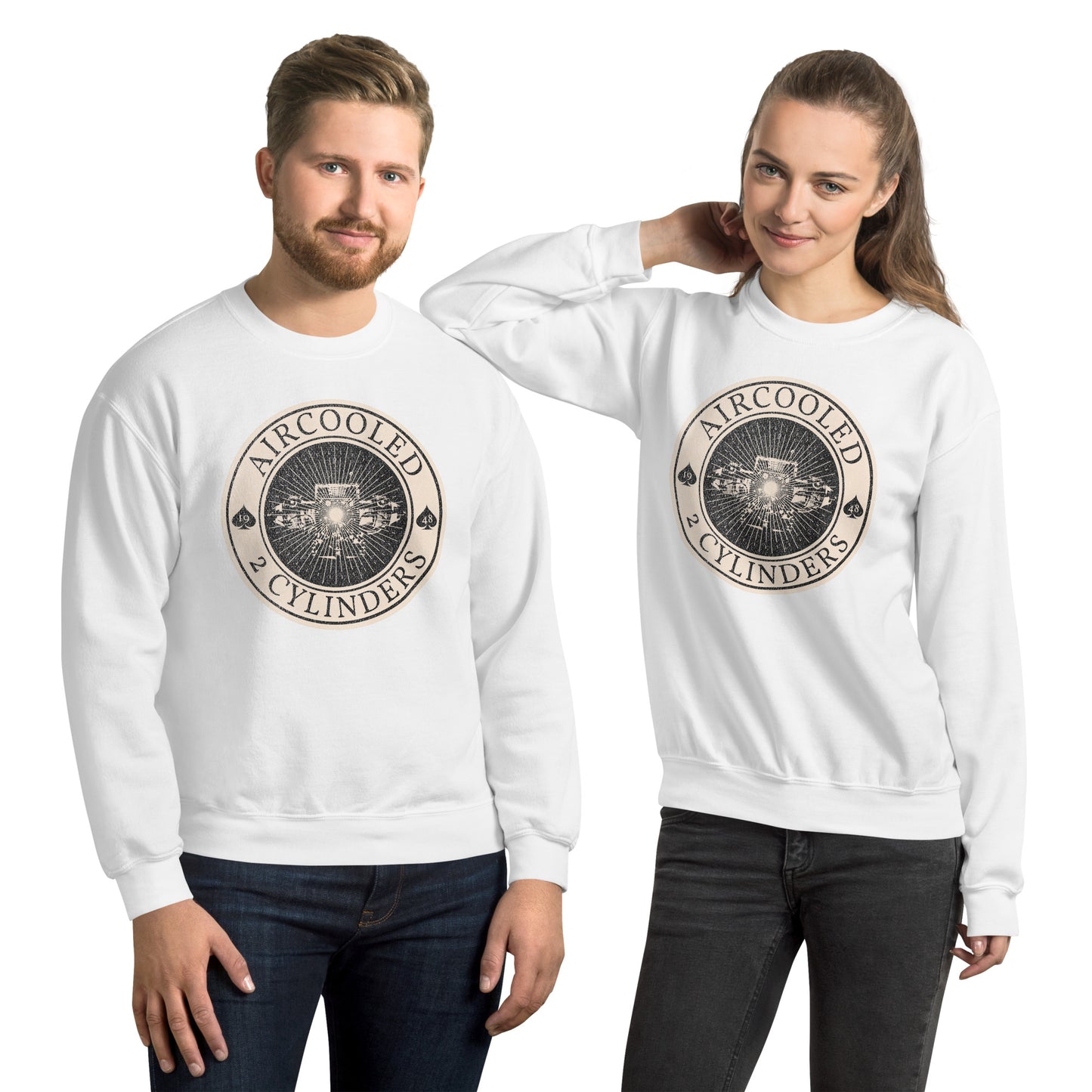 Aircooled Power – De iconische tweecilinder op je sweater!