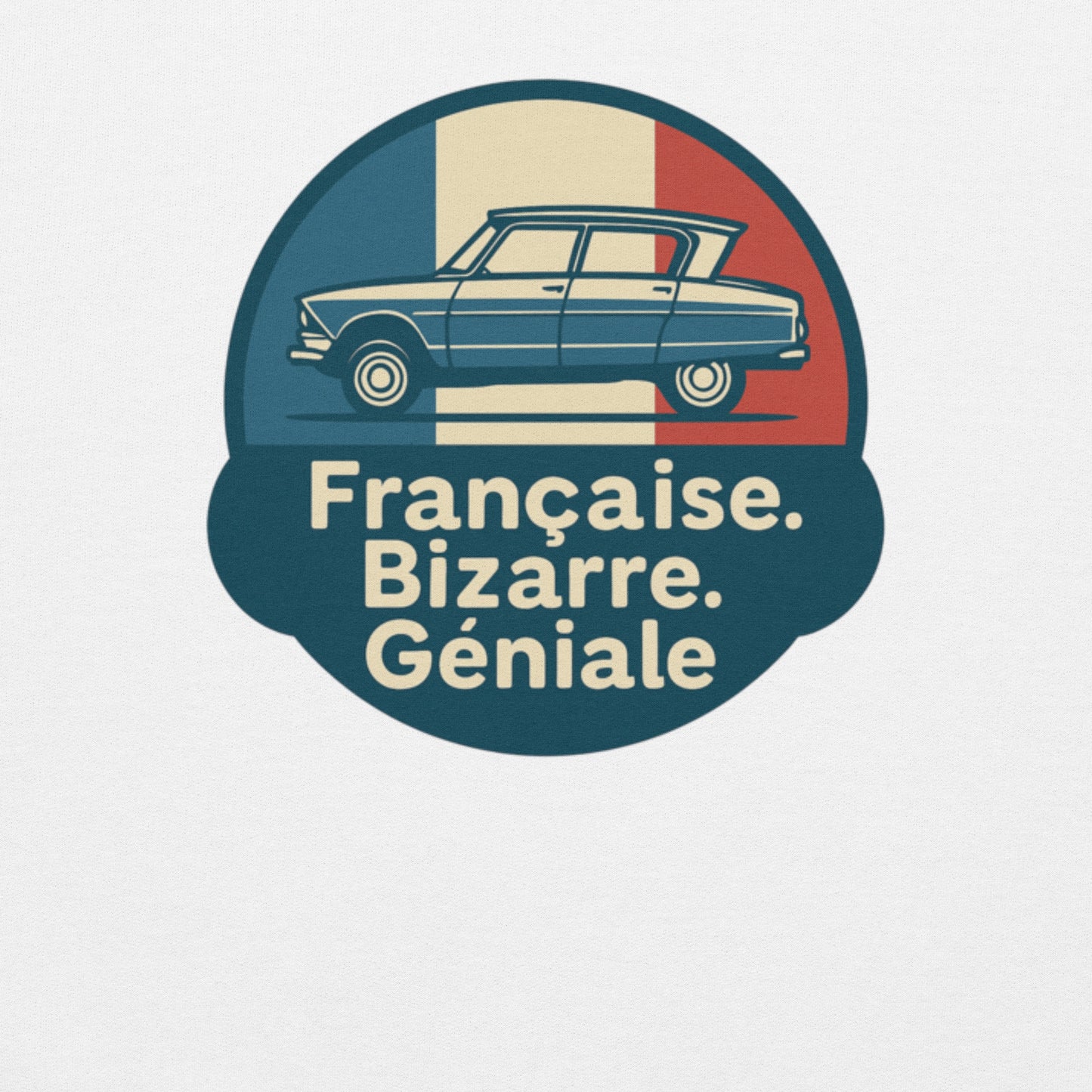 🧥 Française. Bizarre. Géniale. – Ami 6 Retro Sweatshirt met Franse flair