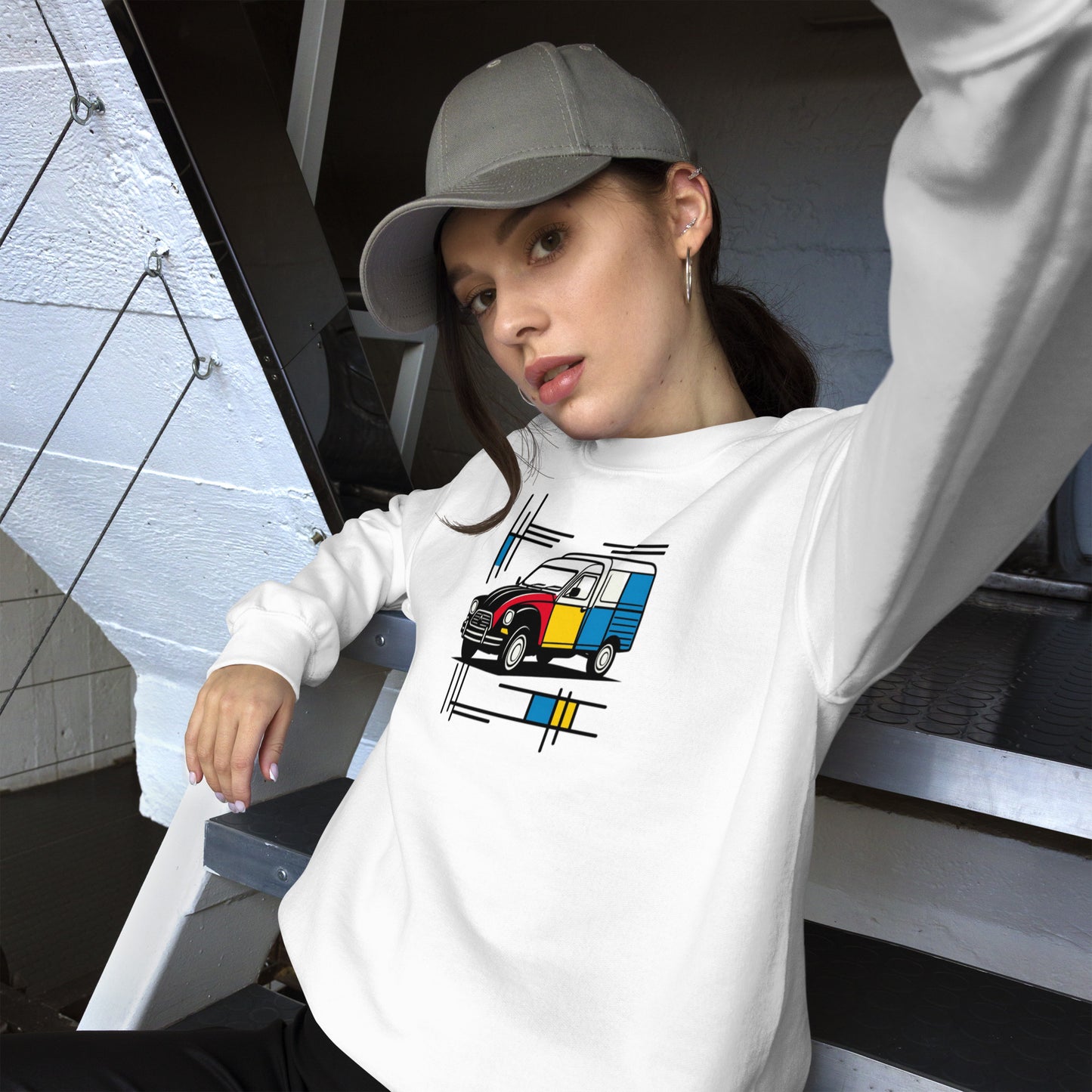 Mondrian Collection Sweatshirt – Acadiane Edition