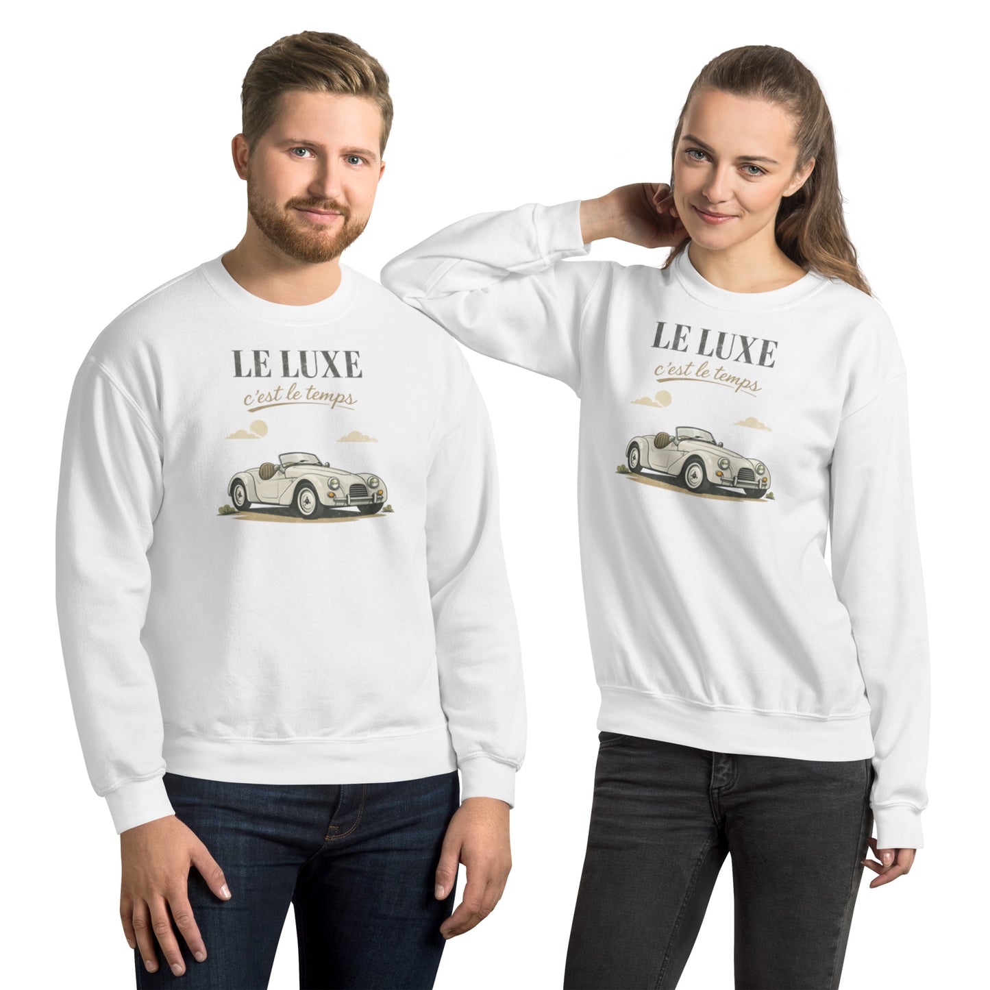 Le Luxe – Sweat-shirt Burton Sportscar | Élégance intemporelle et style rétro