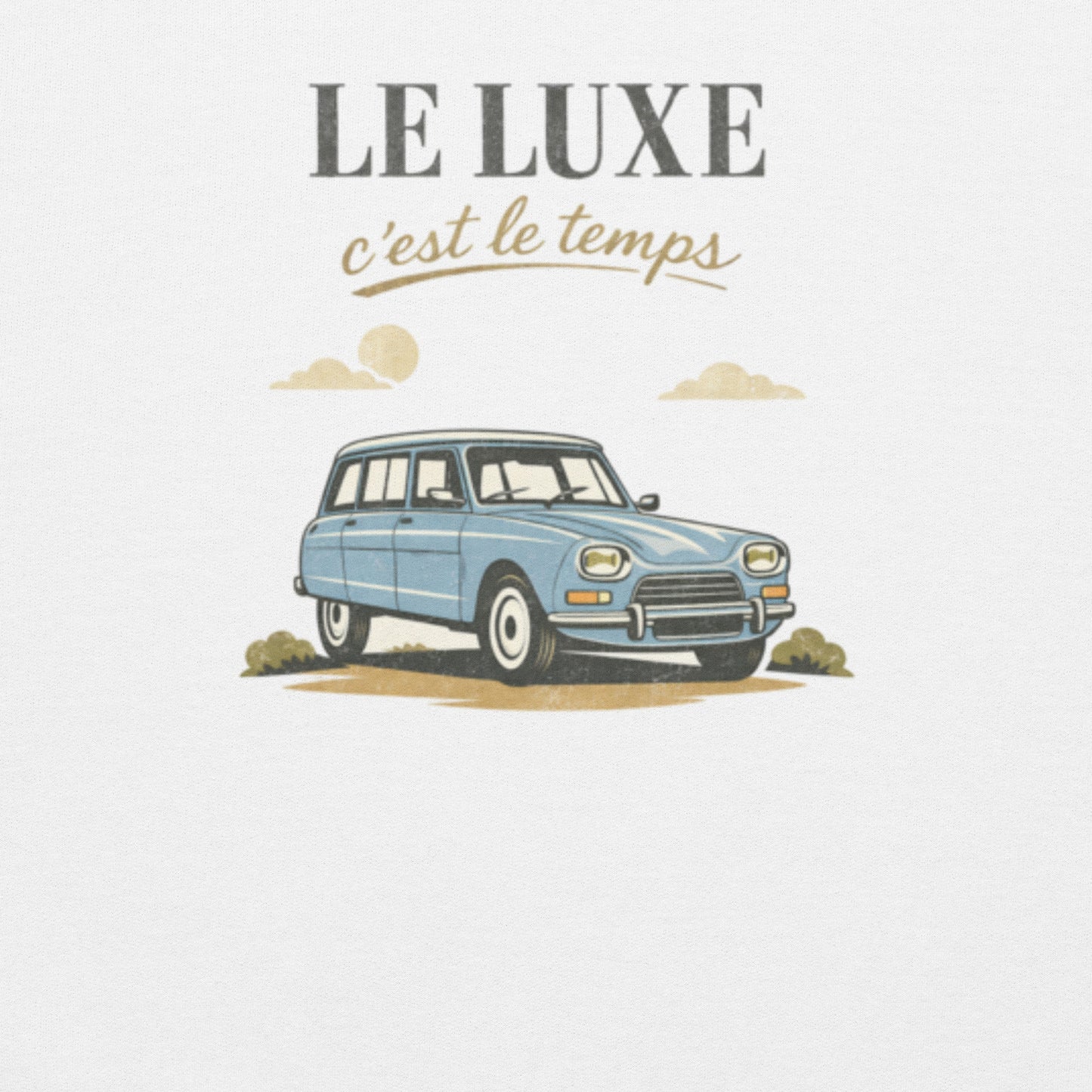 Le Luxe – Sweat-shirt Citroën Ami 8 | Nostalgie française et style intemporel